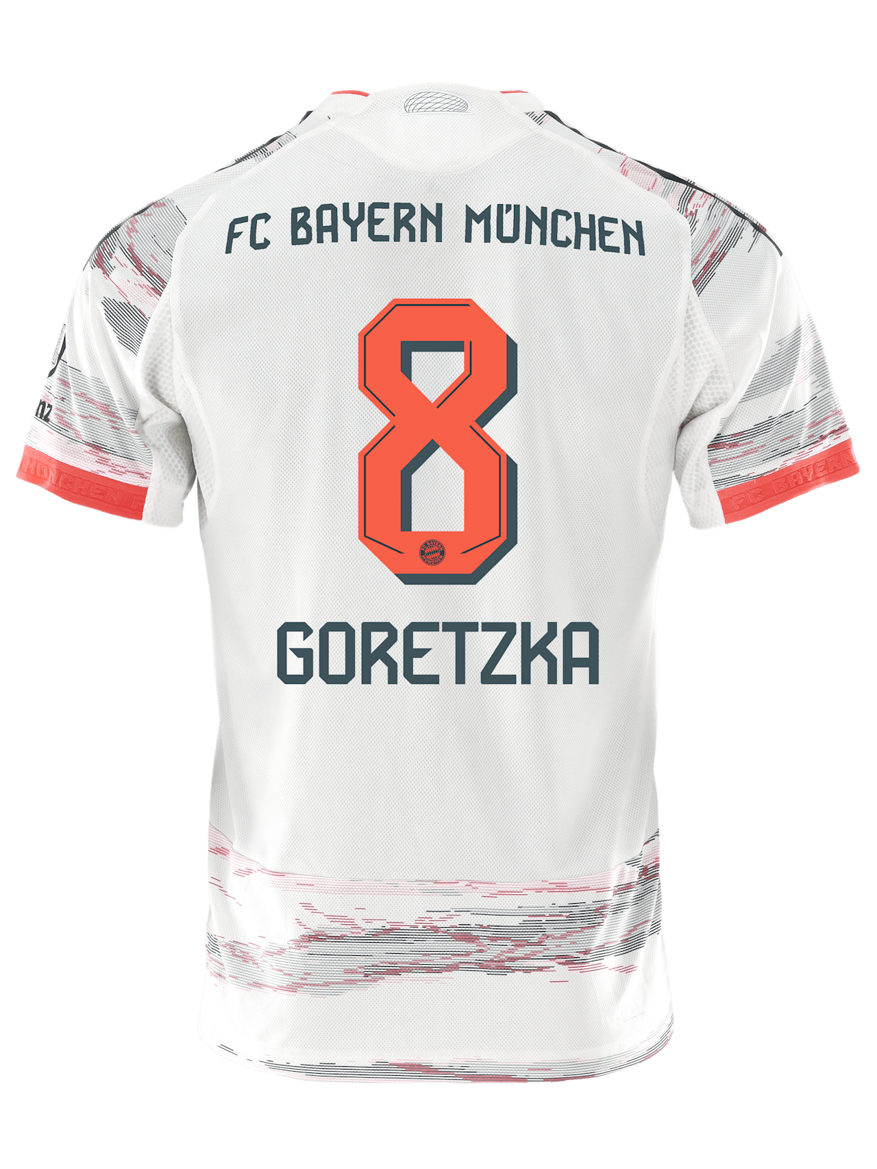 Leon Goretzka Hombres Camiseta Auténtica de Visitante 25-26 1