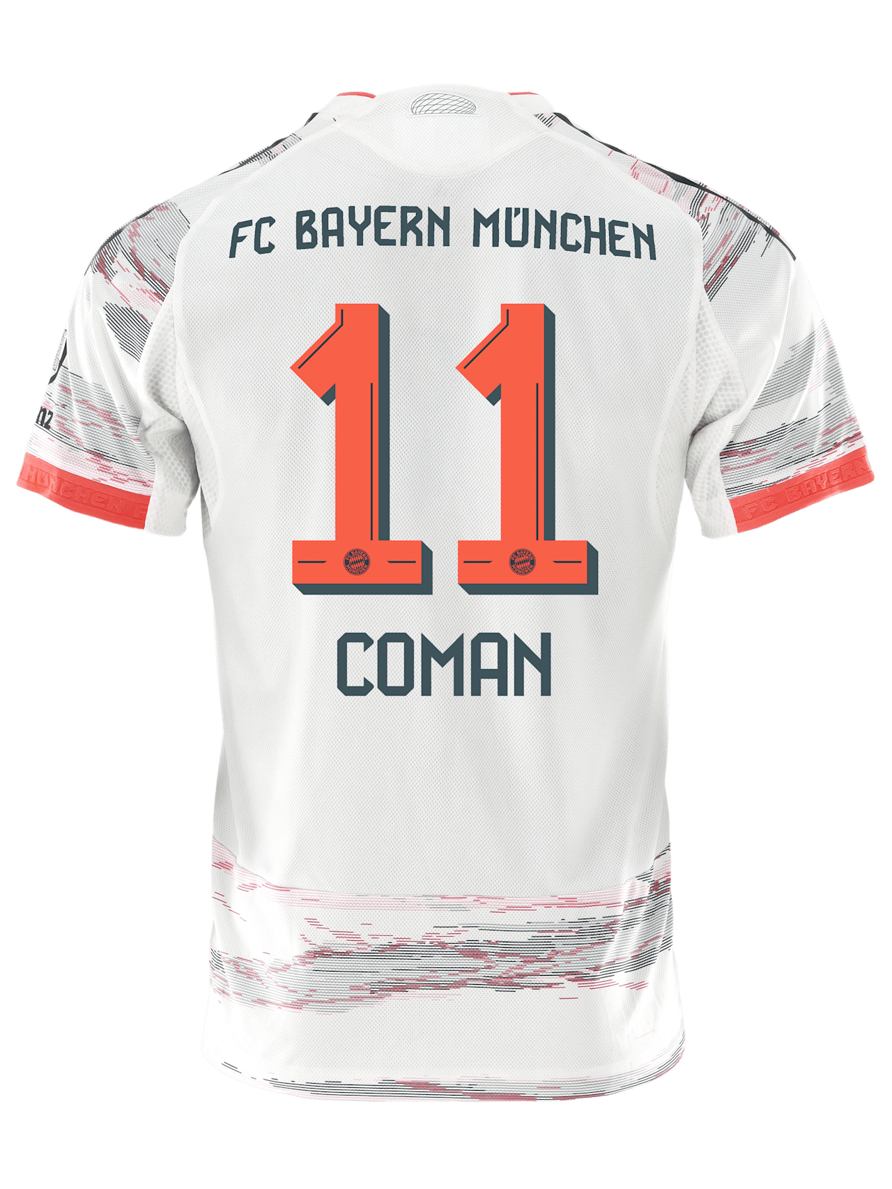 Kingsley Coman Men Authentic Away Jersey 25-26 1