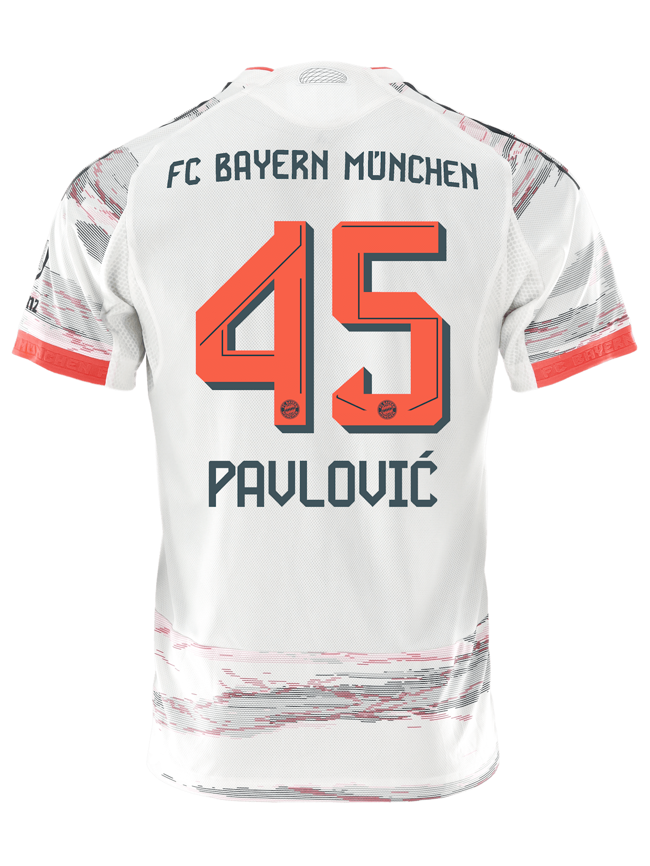 Aleksandar Pavlović Hommes Maillot Authentique Extérieur 25-26 1