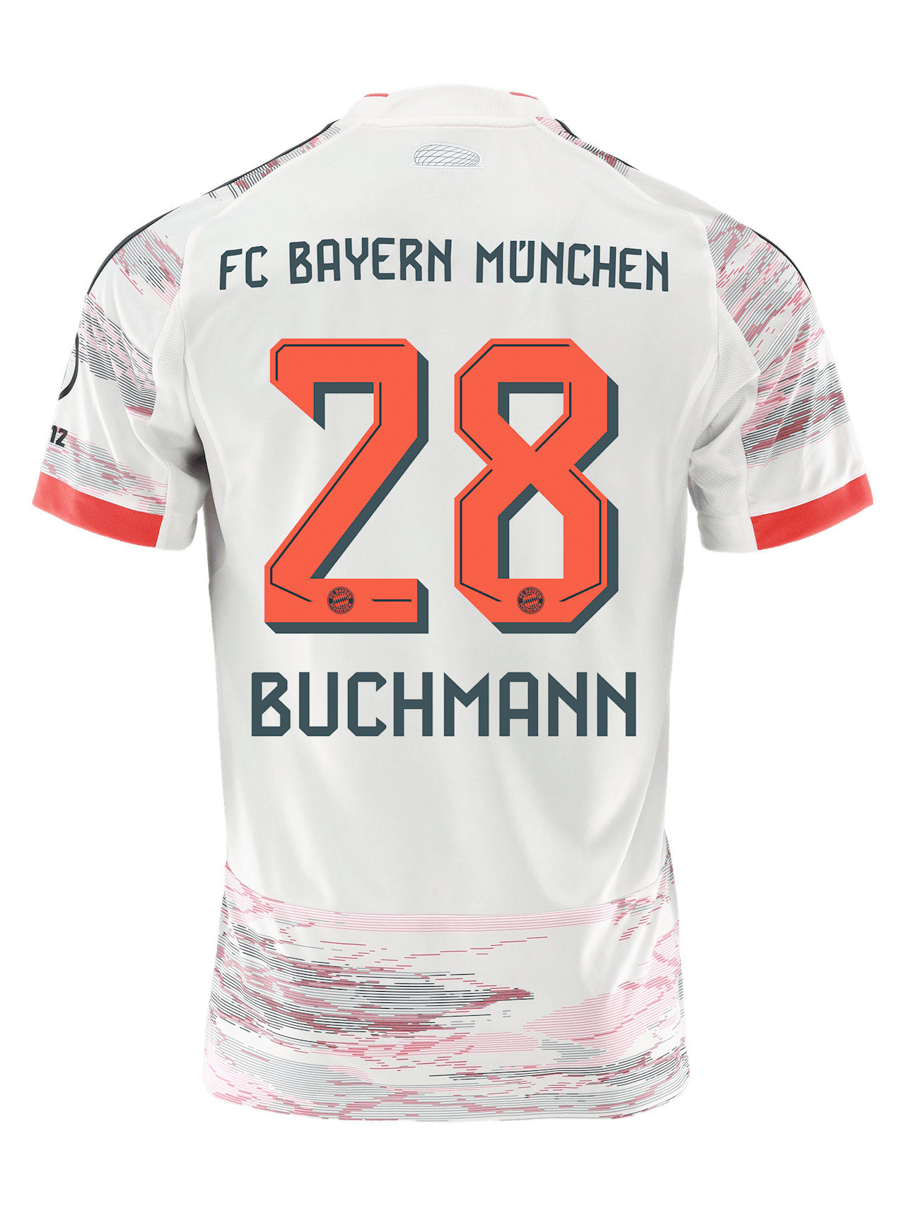 Tarek Buchmann Hombres Camiseta de Visitante 25-26 1