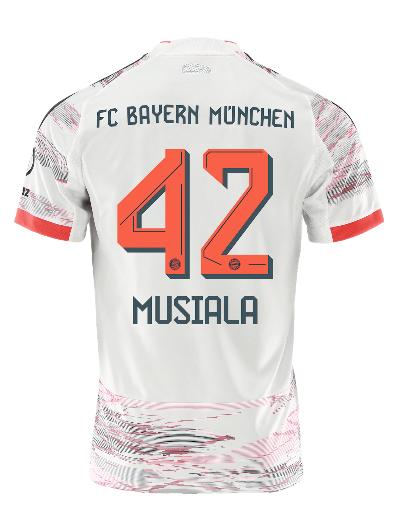 Jamal Musiala Men Away Jersey 25-26 1