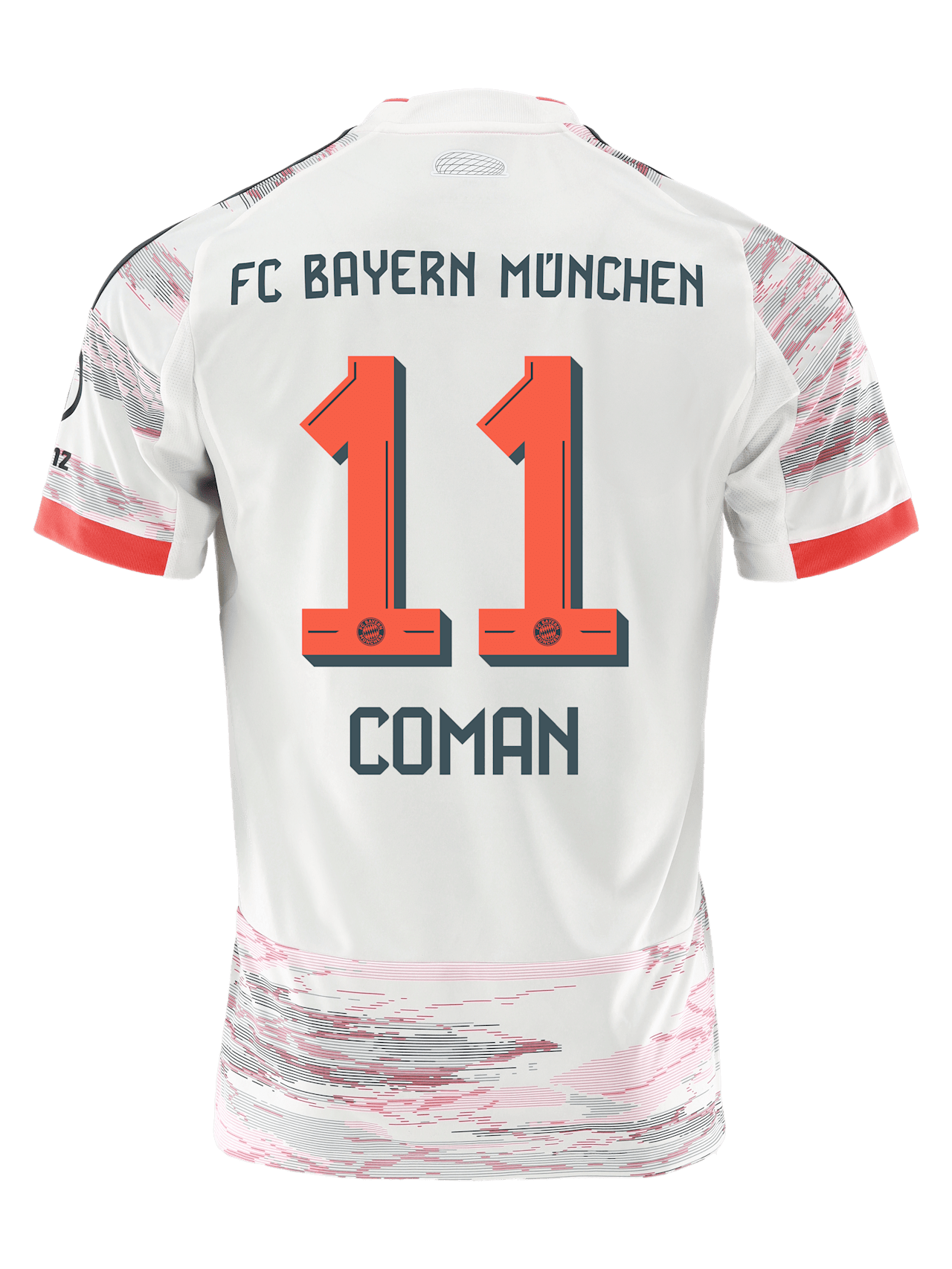 Kingsley Coman Men Away Jersey 25-26 1