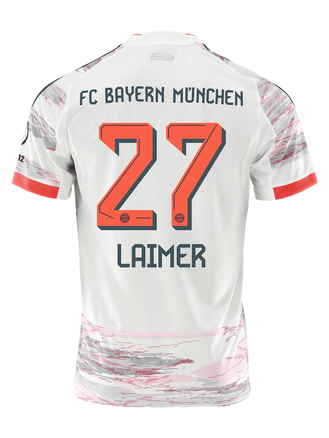 Konrad Laimer Men Away Jersey 25-26 1
