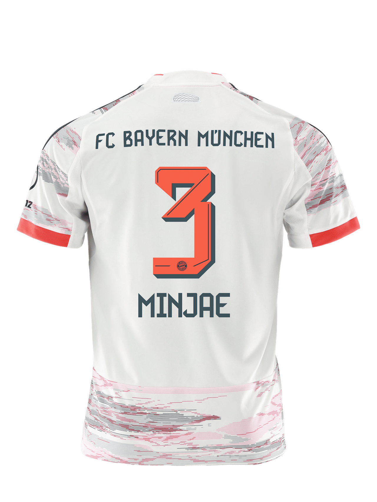 Minjae Kim Kinder Trikot Away 25-26 1
