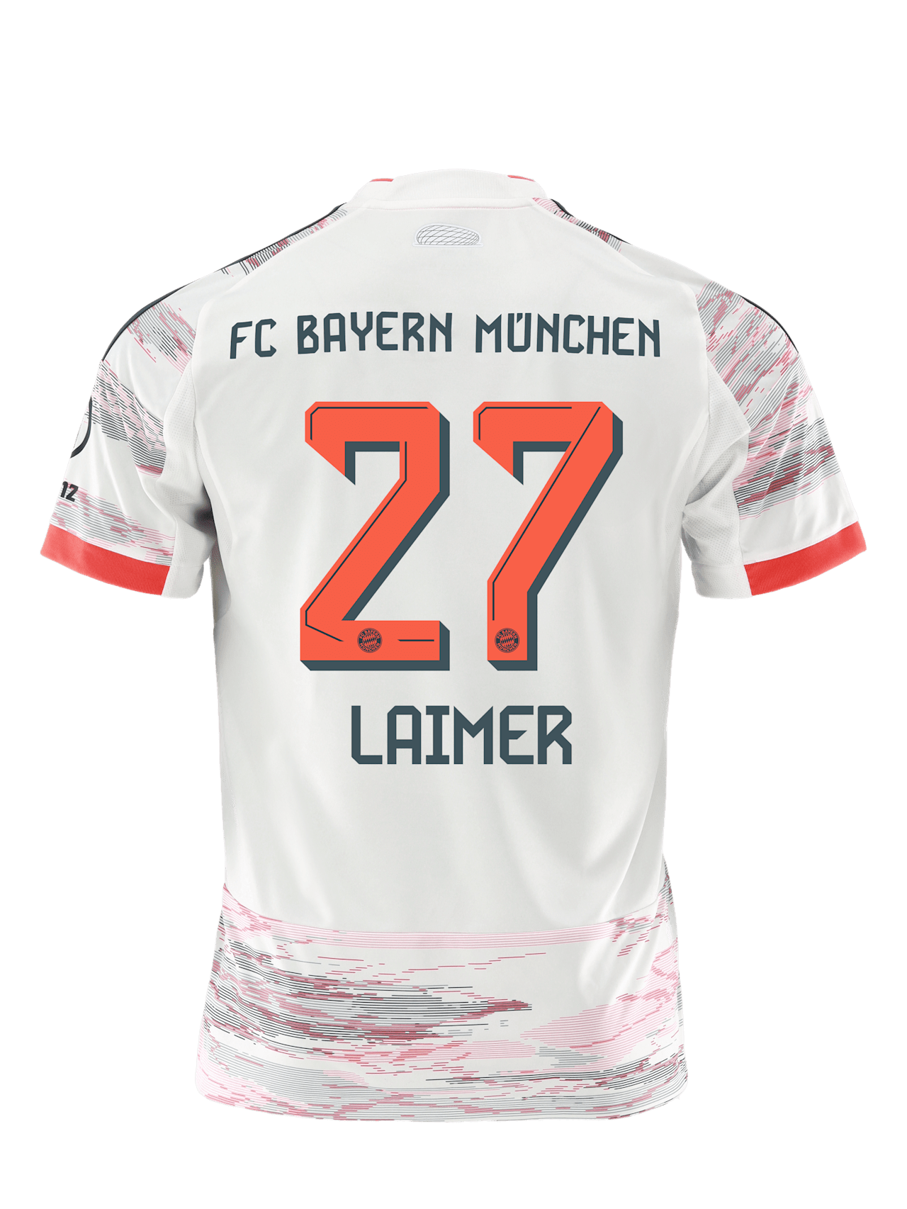 Konrad Laimer Kids Away Jersey 25-26 1