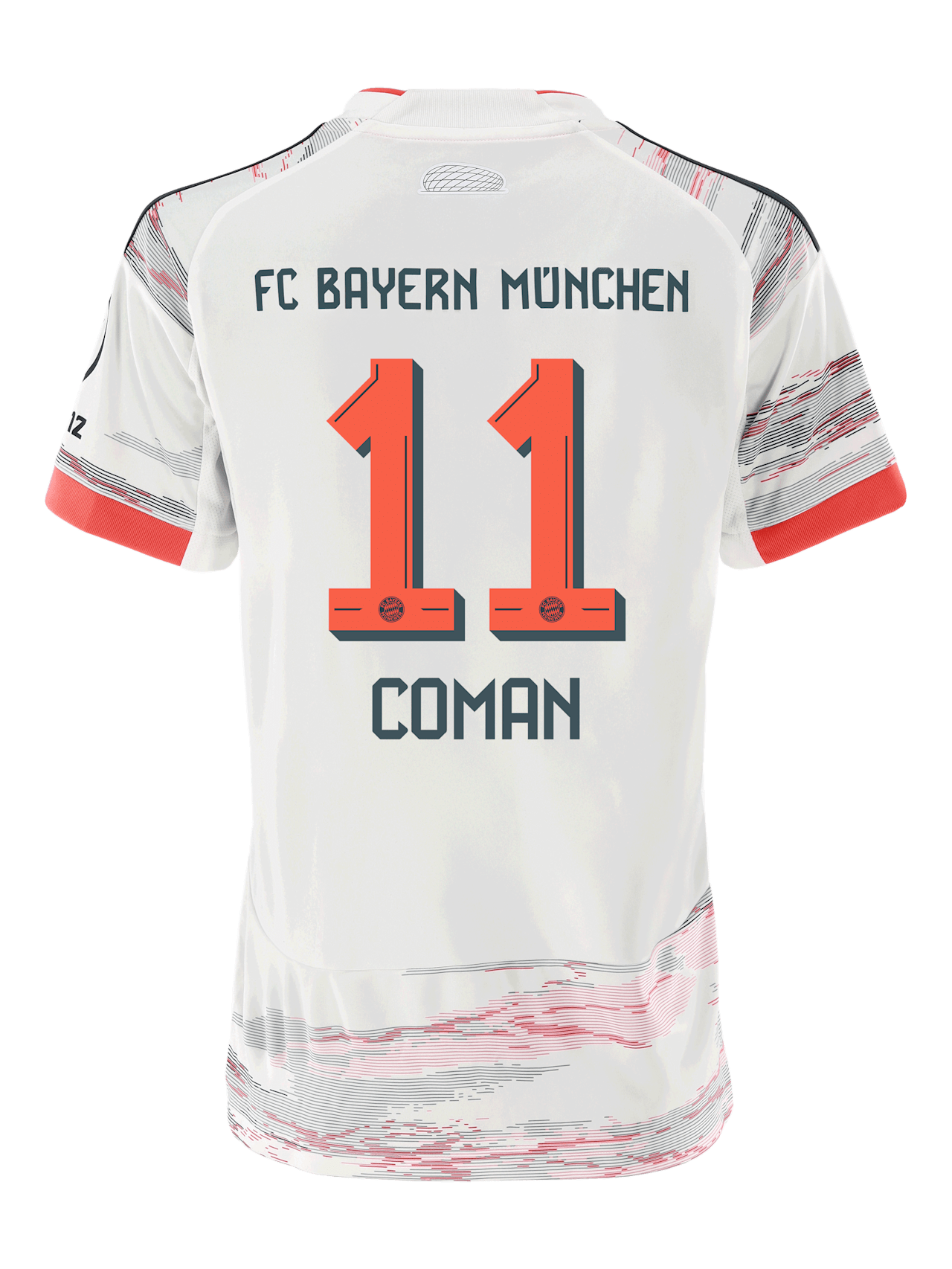 Kingsley Coman Women Away Jersey 25-26 1