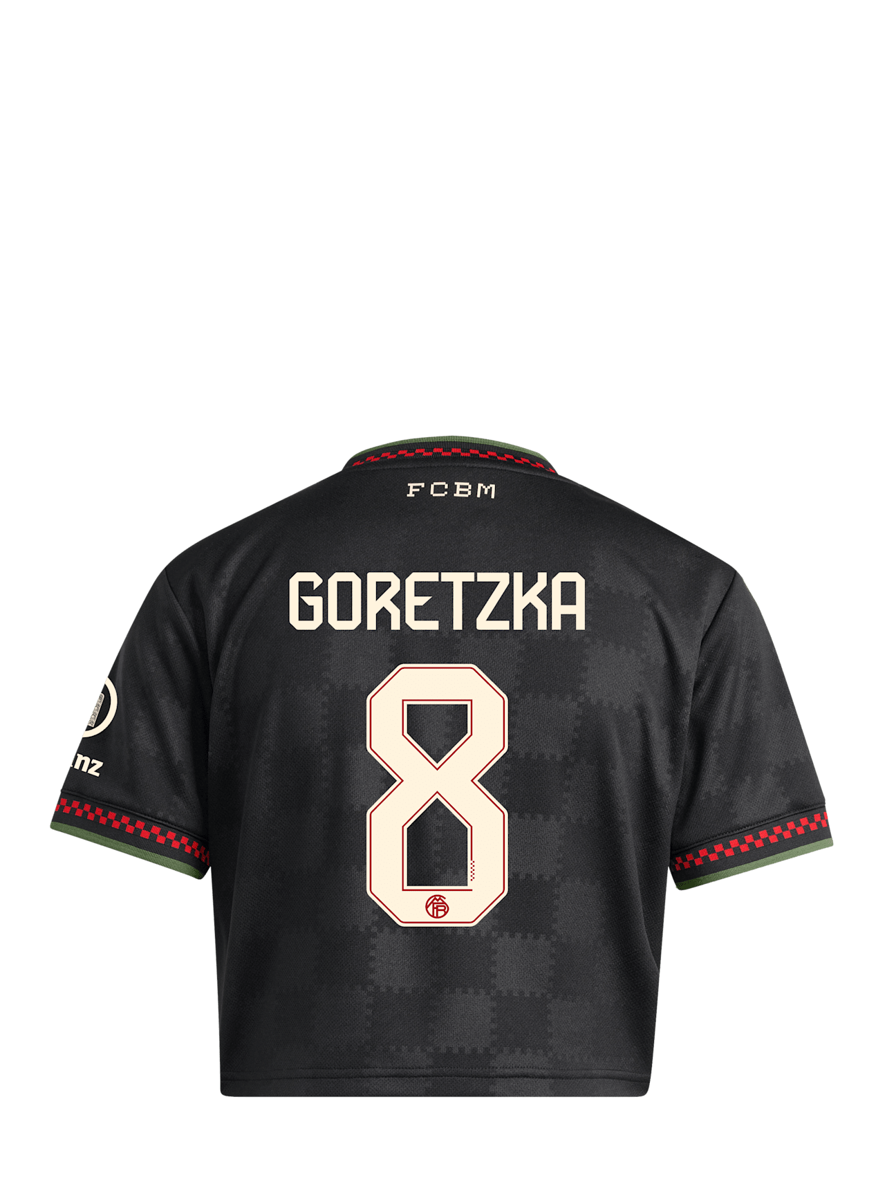 Cropped Champions League Jersey 25-26 detail 2