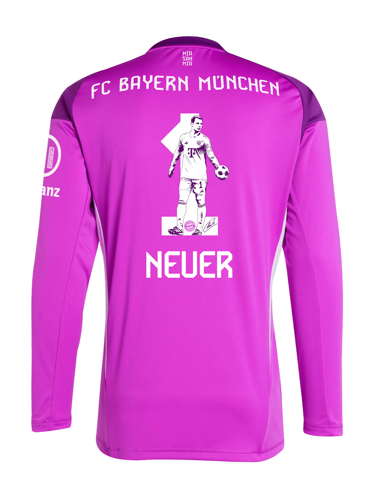 Manuel Neuer Herren Langarm Trikot Torwart 25-26 1