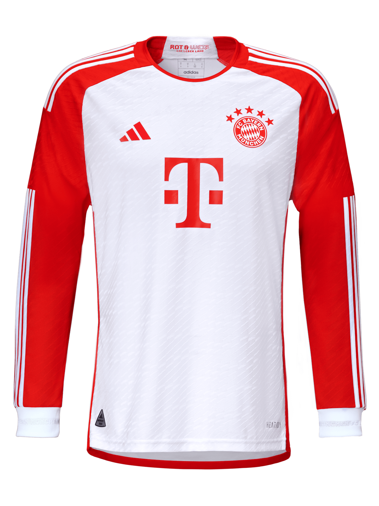 Authentic Langarm Trikot Home 23-24 detail 1