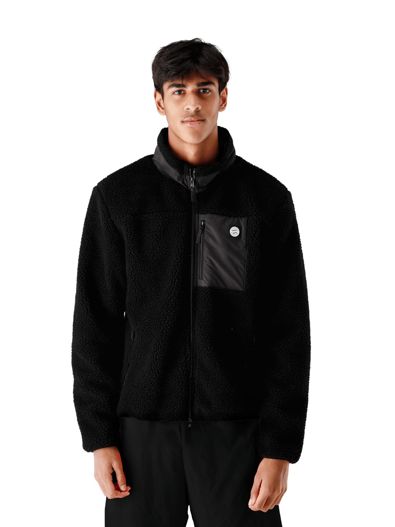 Sherpa Jacke detail 1
