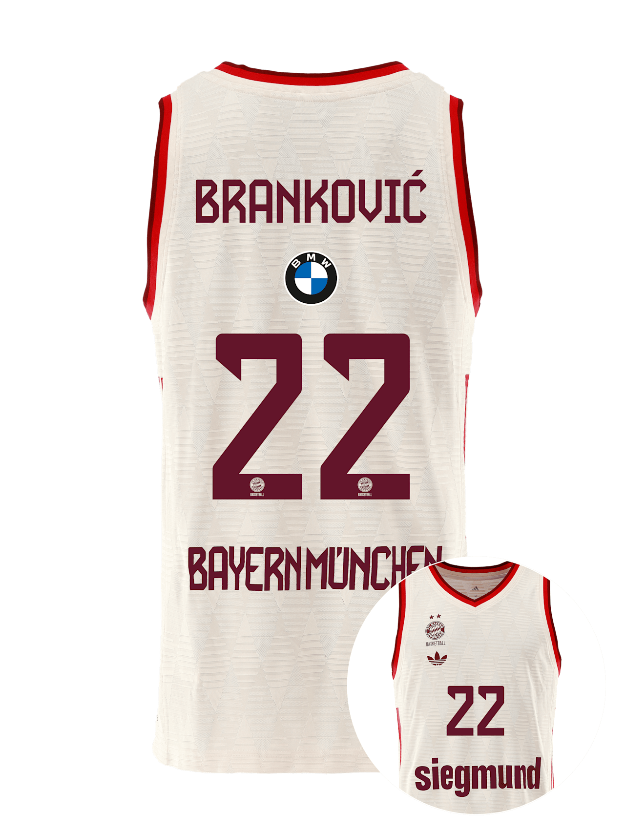Basketball Auth. Trikot Away 25-26 detail 2