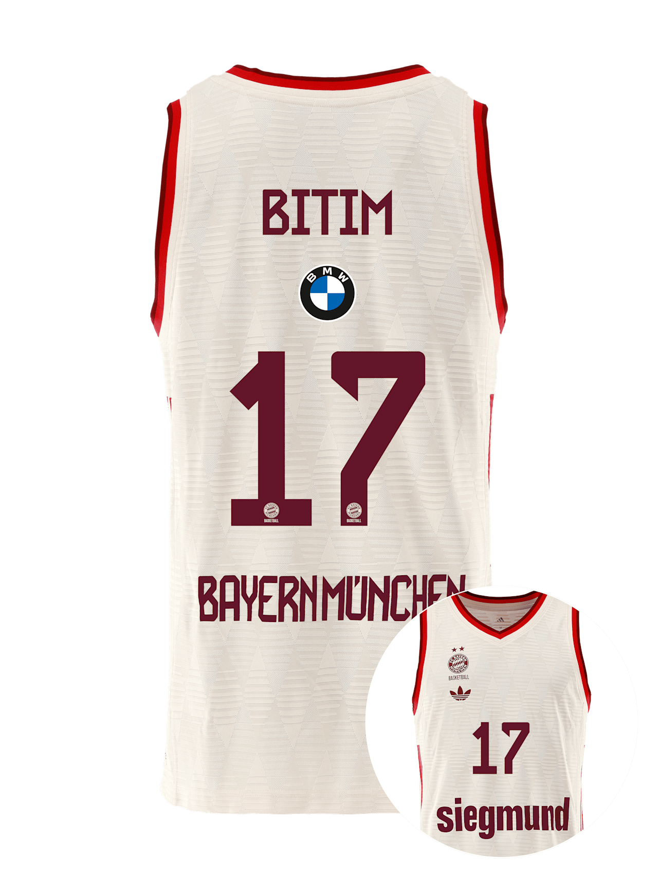 Basketball Auth. Trikot Away 25-26 detail 2