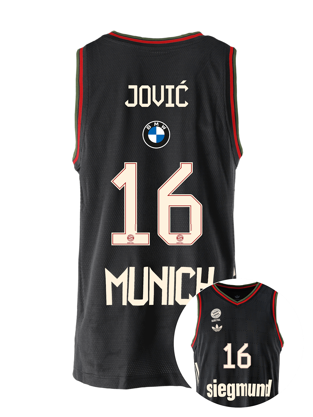 Basketball Auth. Trikot 3rd 25-26 detail 2