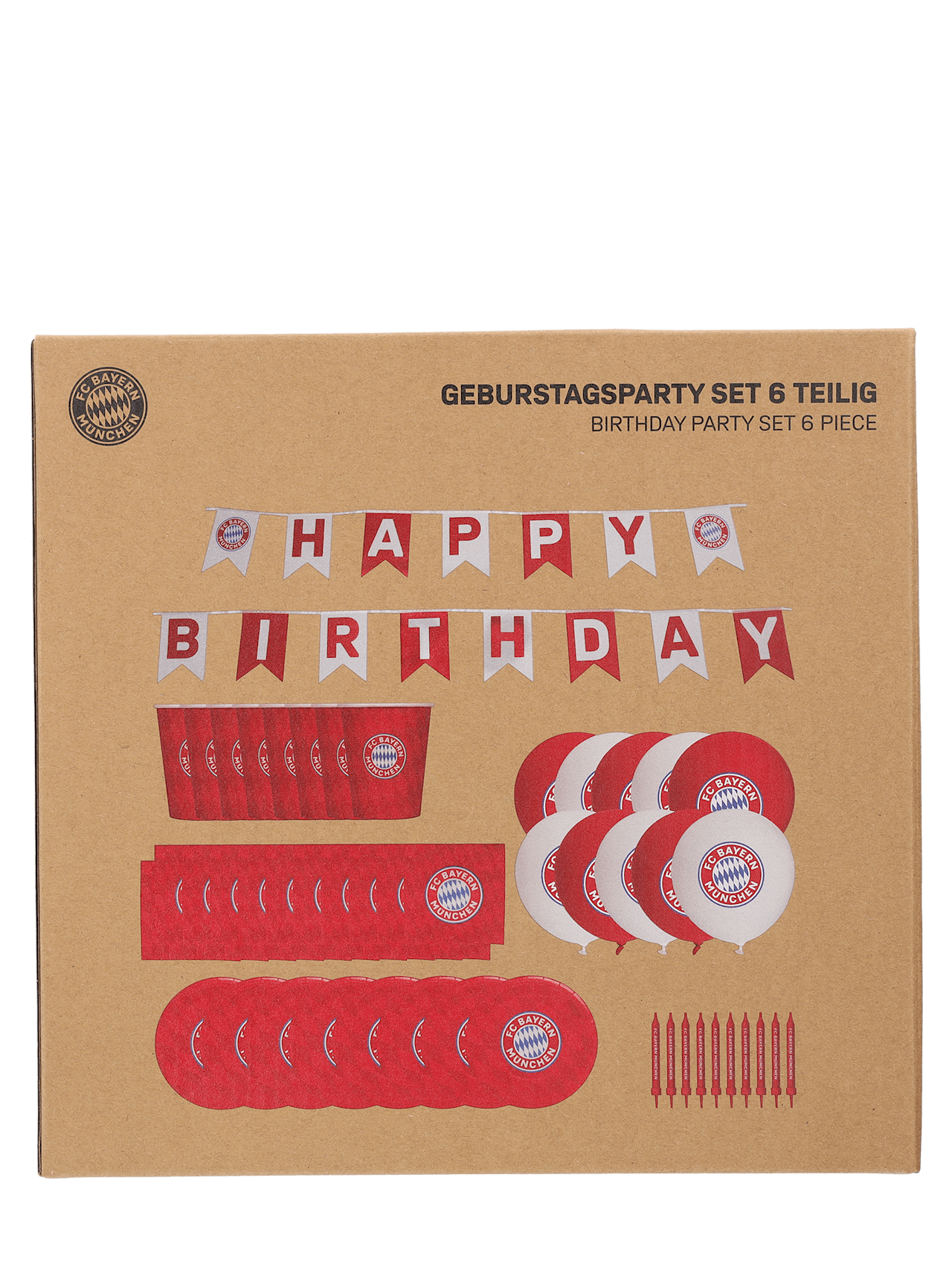 Geburtstagsparty Set 6-teilig detail 3