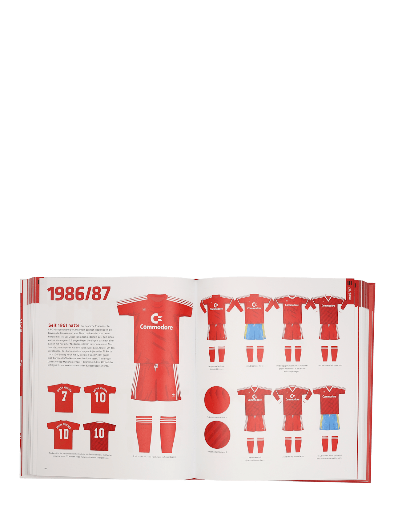 Book  - All Bayern shirts detail 3
