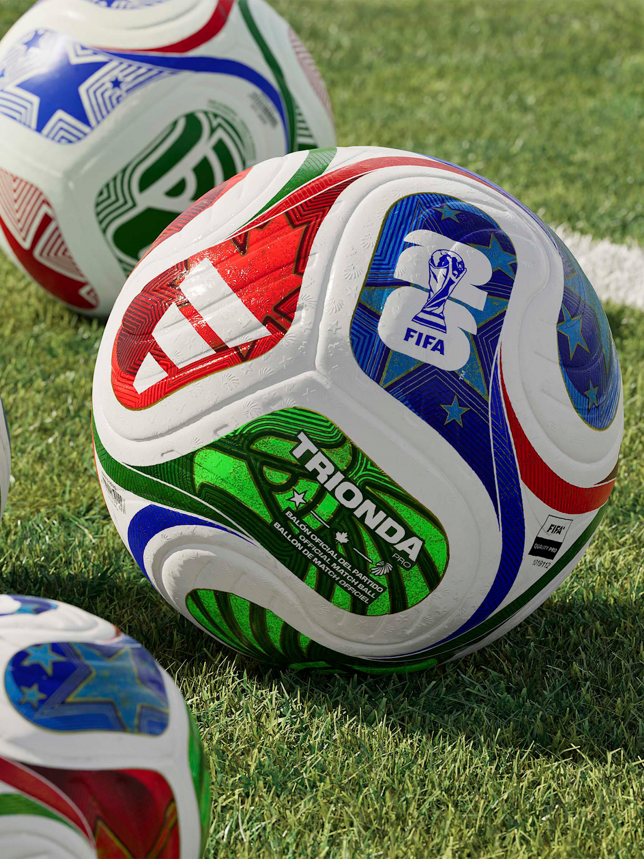 Fussball WM 26™ Trionda Pro Ball detail 6