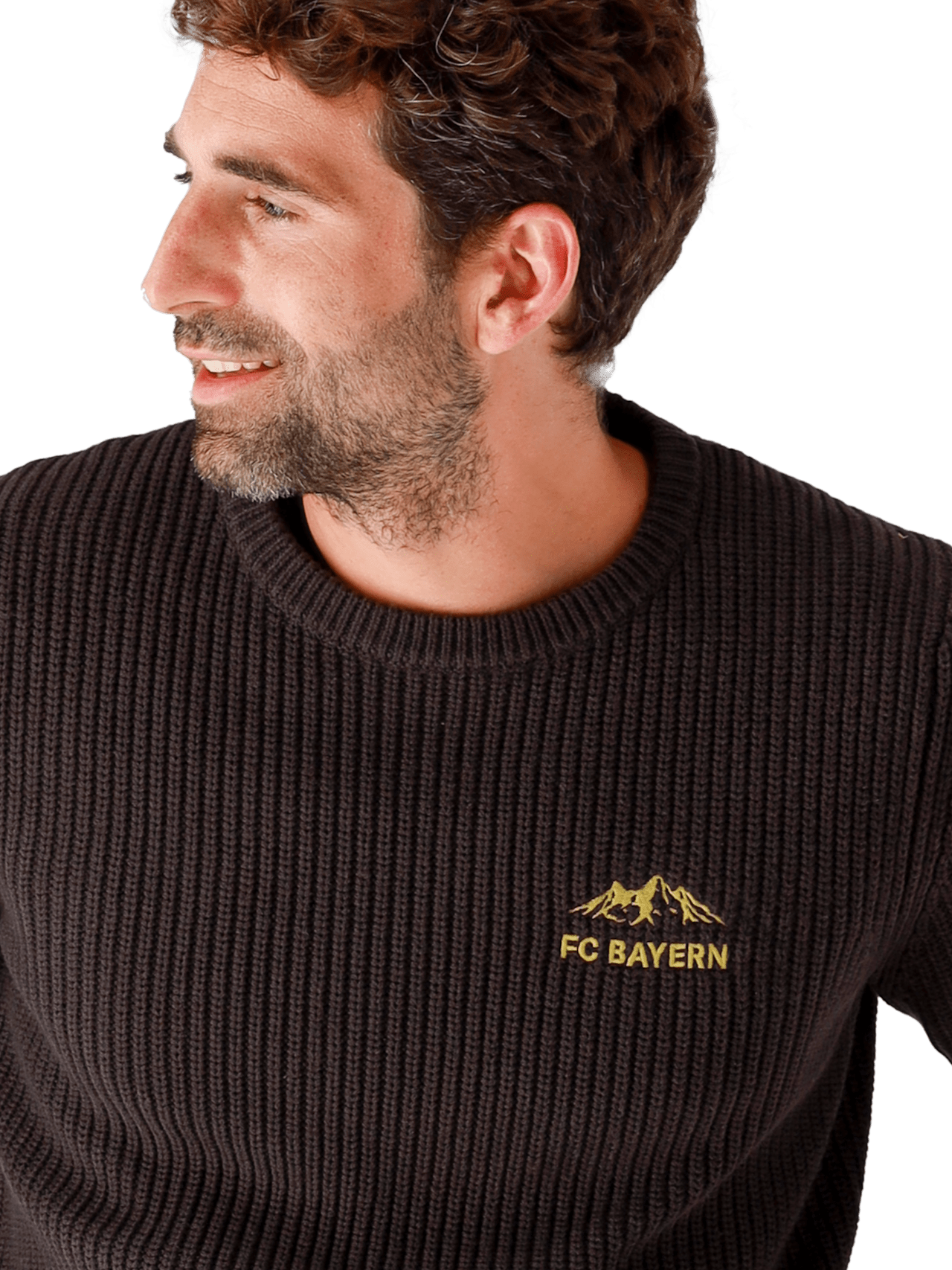 Strickpullover Heimat detail 3
