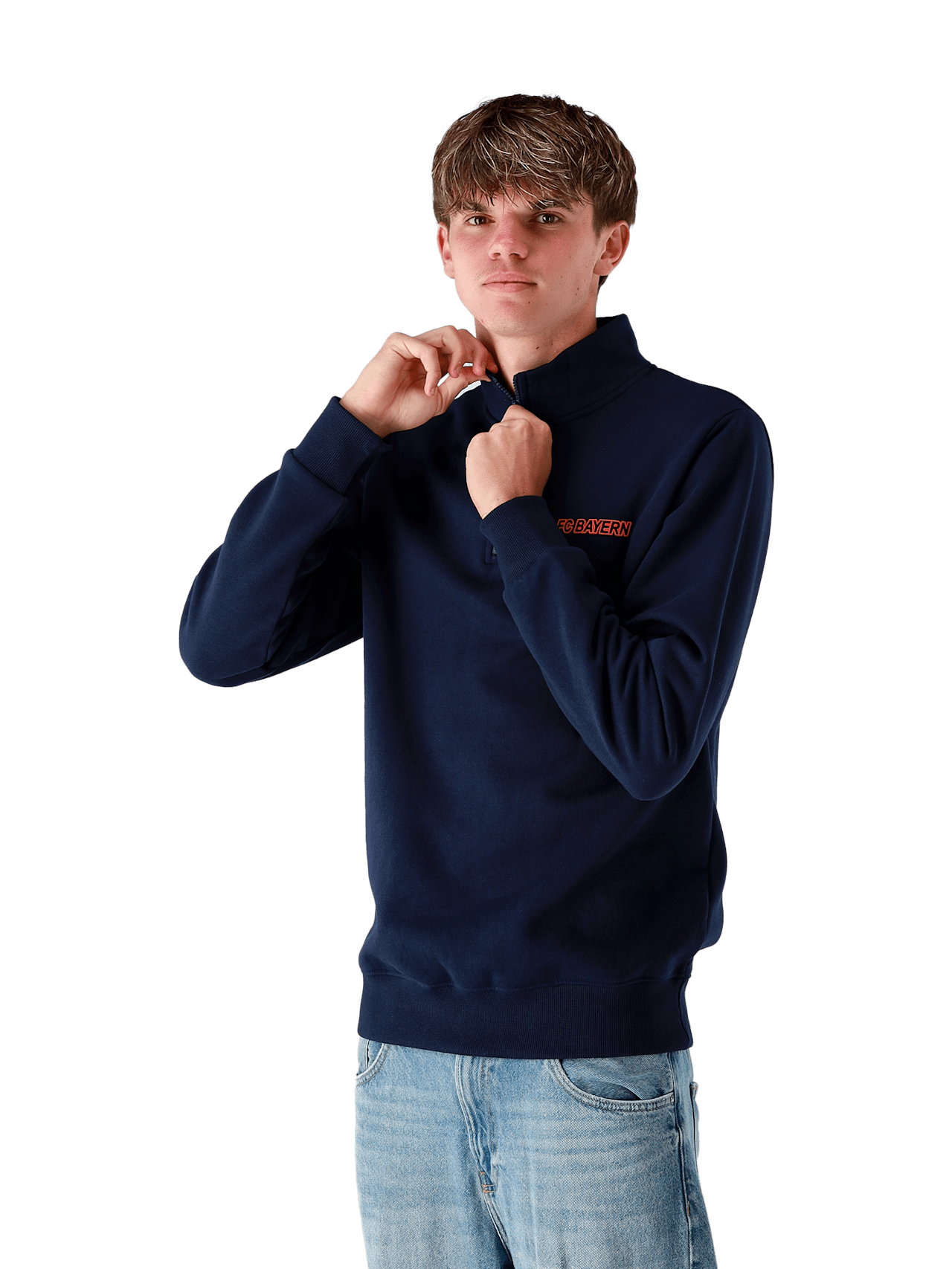 Half-Zip Sweatshirt Autumn detail 3