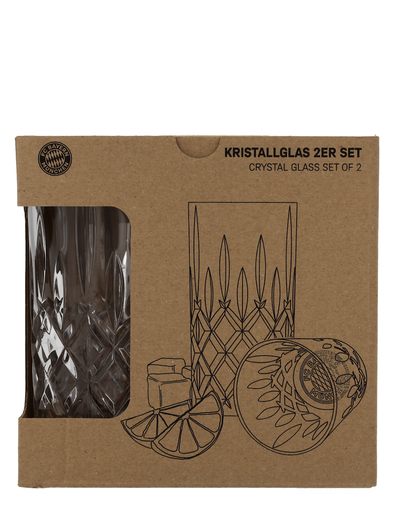 Kristallglas 2er Set 0,4 l detail 5