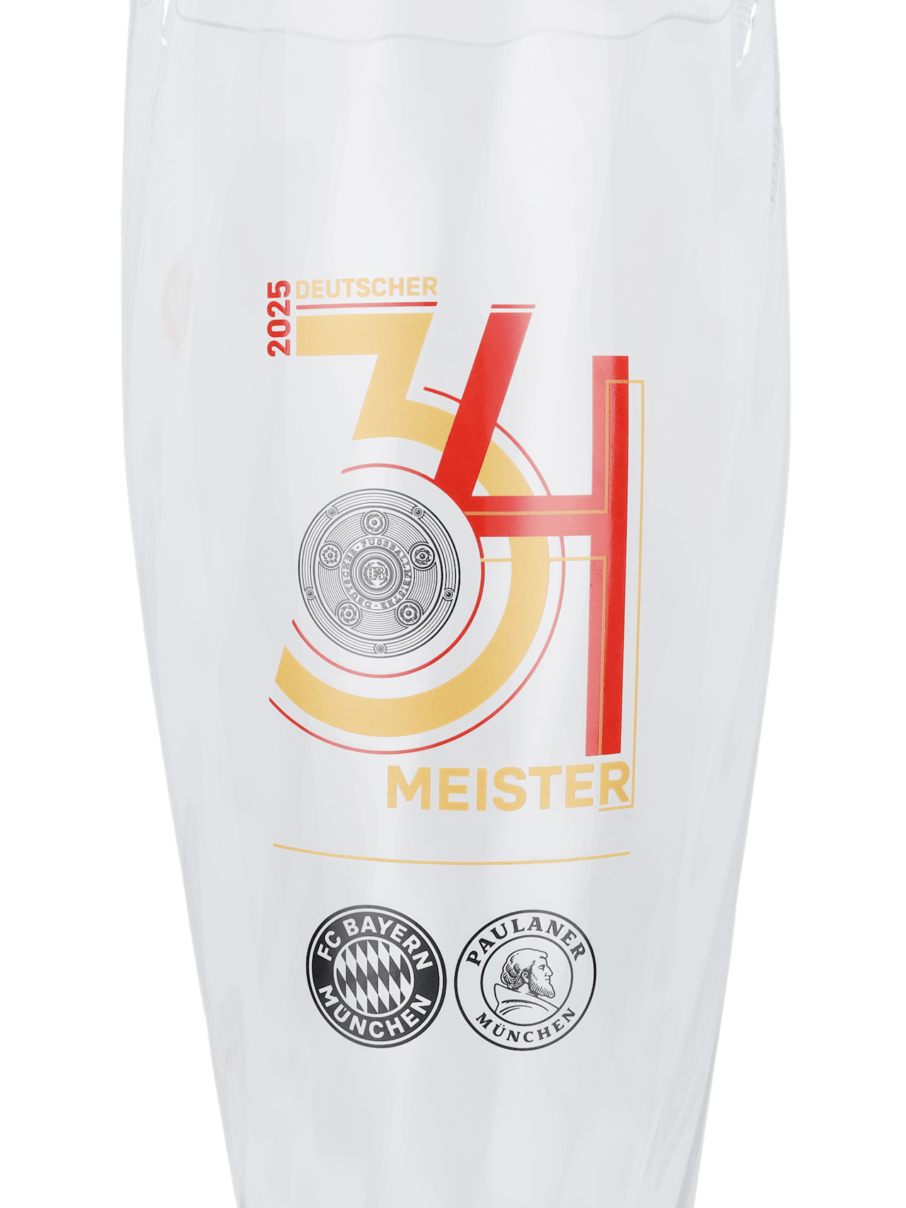 Weißbierglas Deuscher Meister 3l detail 3