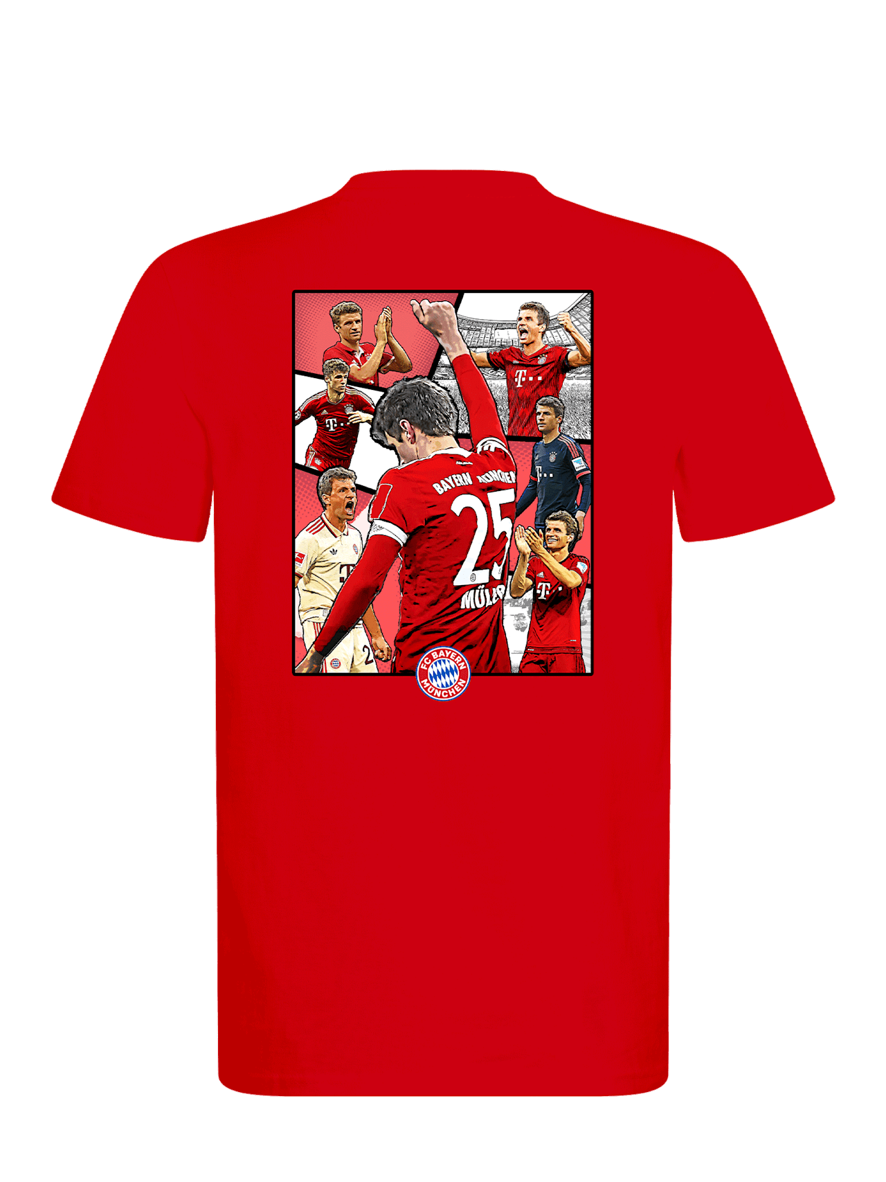 T-Shirt Müller Legende detail 2