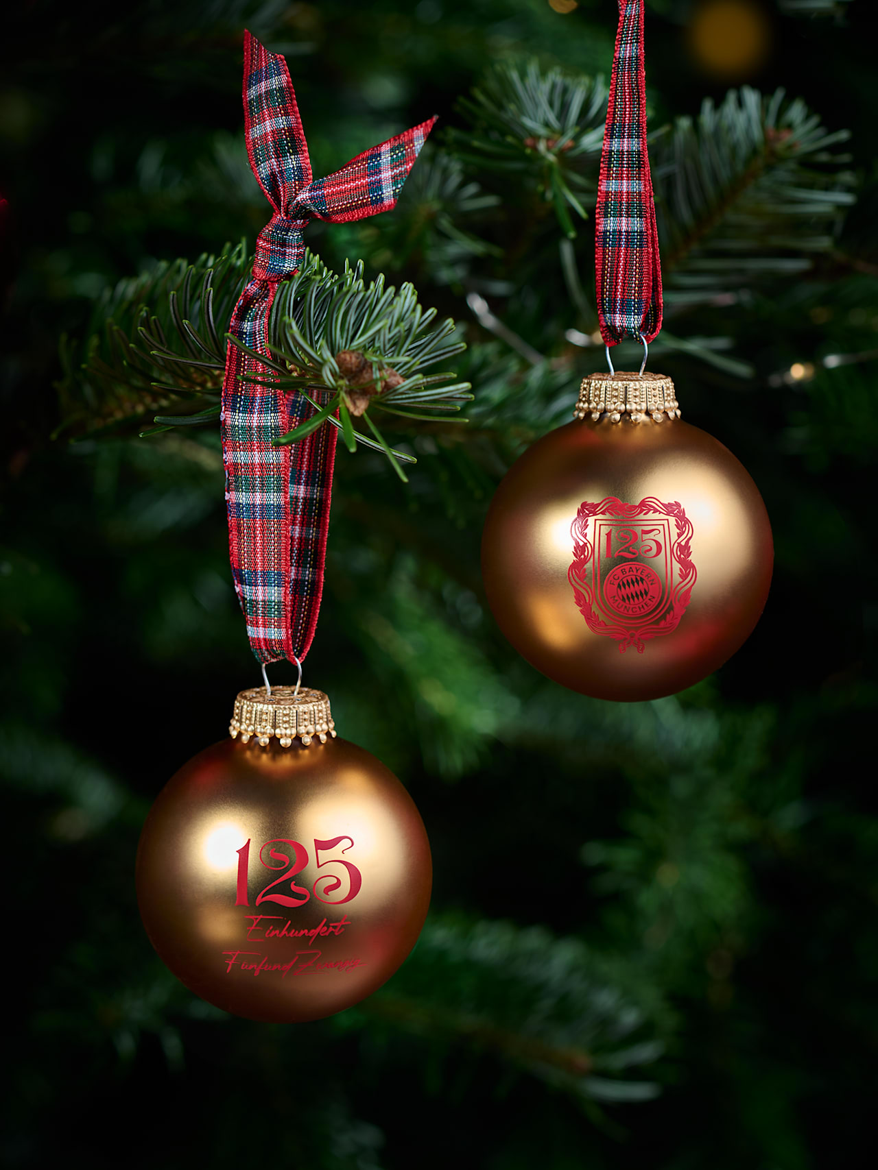 Christbaumkugel 125 Jahre 3er-Set detail 4