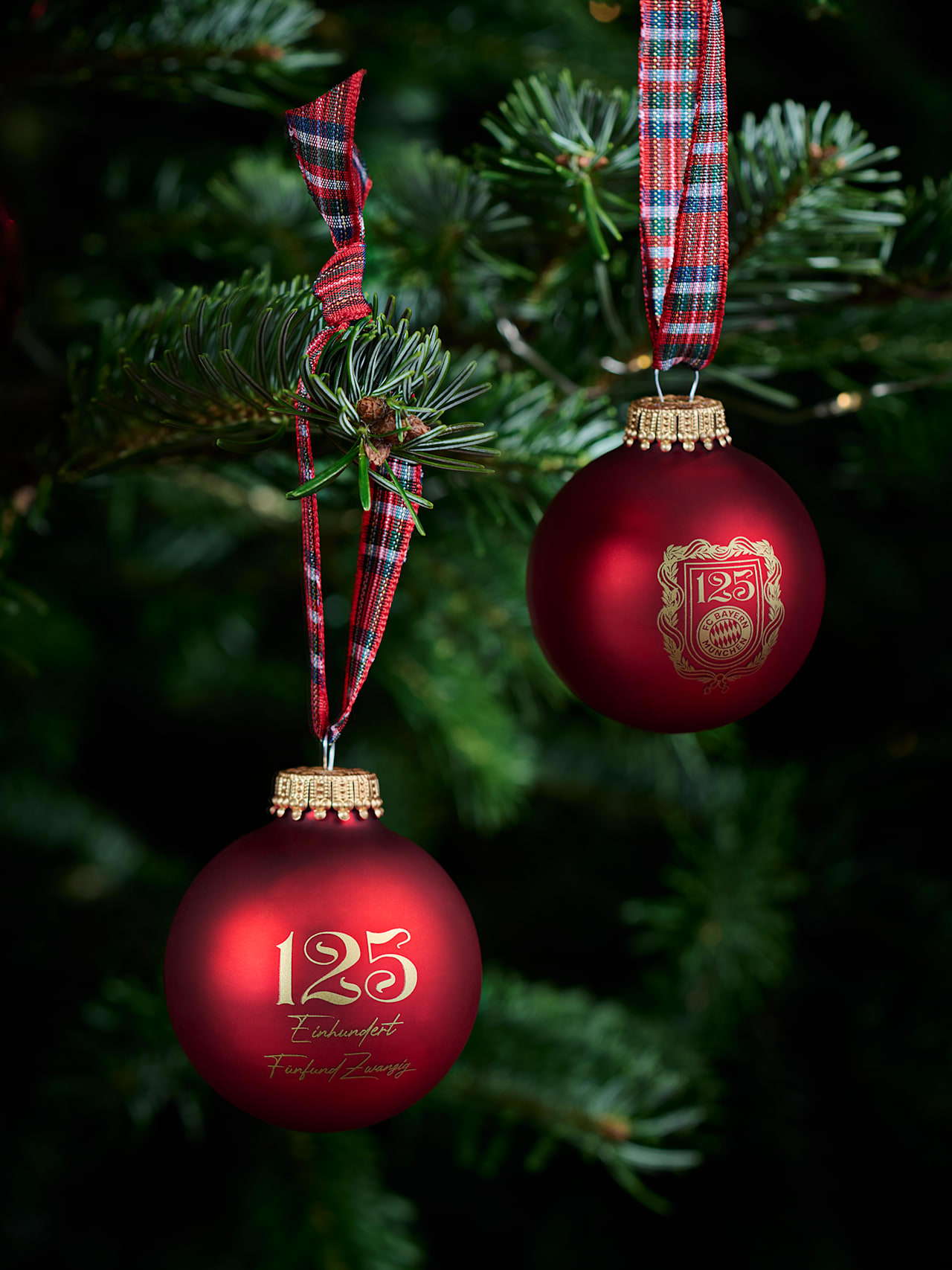 Christbaumkugel 125 Jahre 3er-Set detail 5