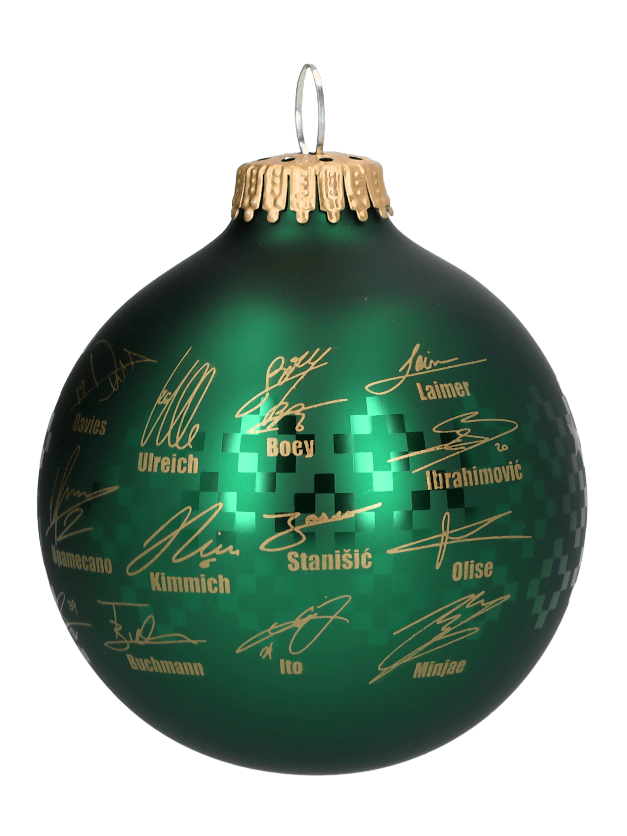 Christmas tree ball Signature detail 2