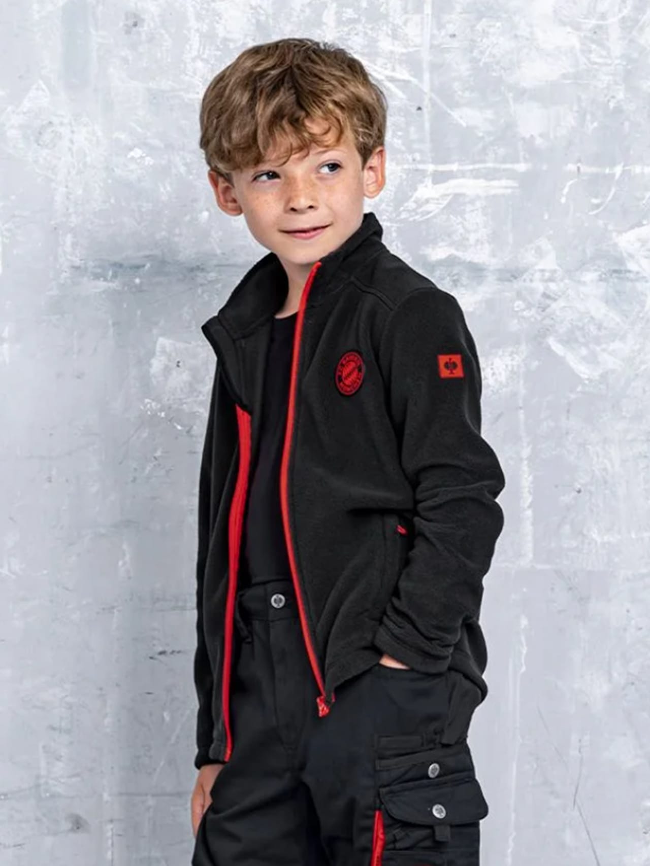 Fleecejacke How Bayern Works detail 3