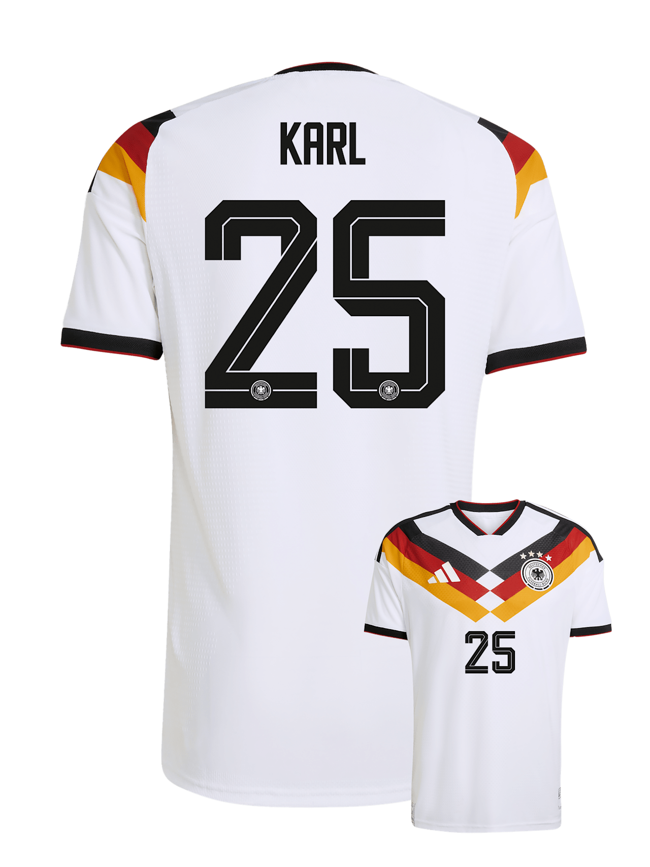 Authentic Trikot DFB Home detail 2