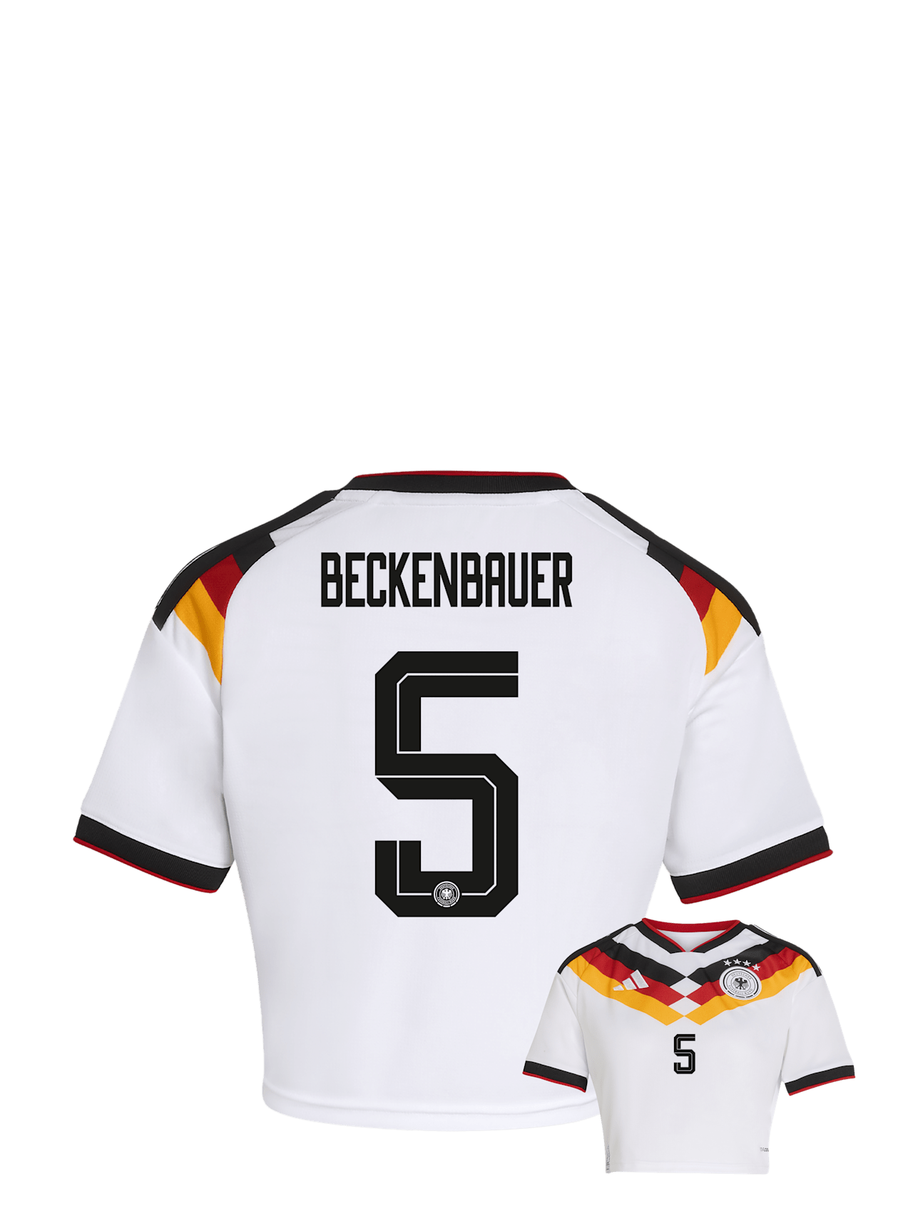 Cropped Trikot Home DFB detail 2