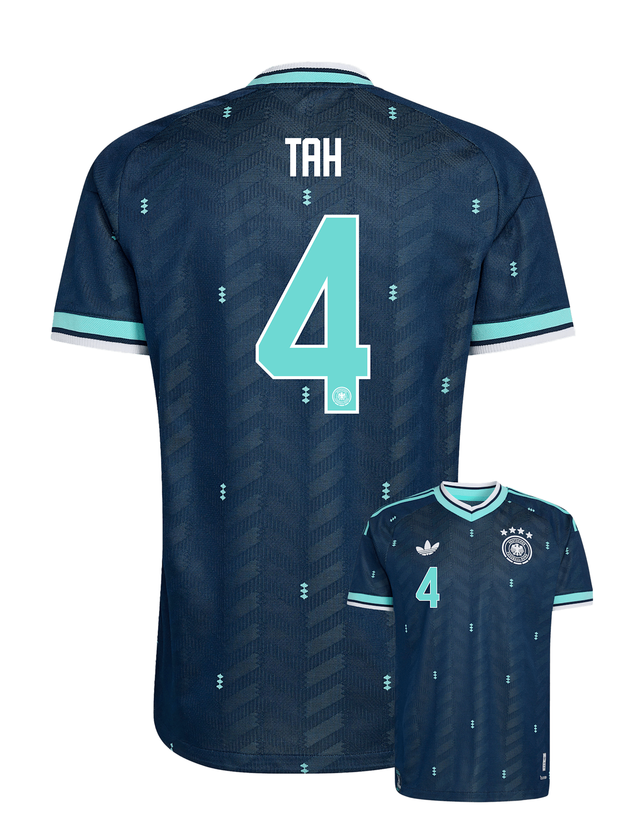 Authentic Trikot DFB Away detail 2