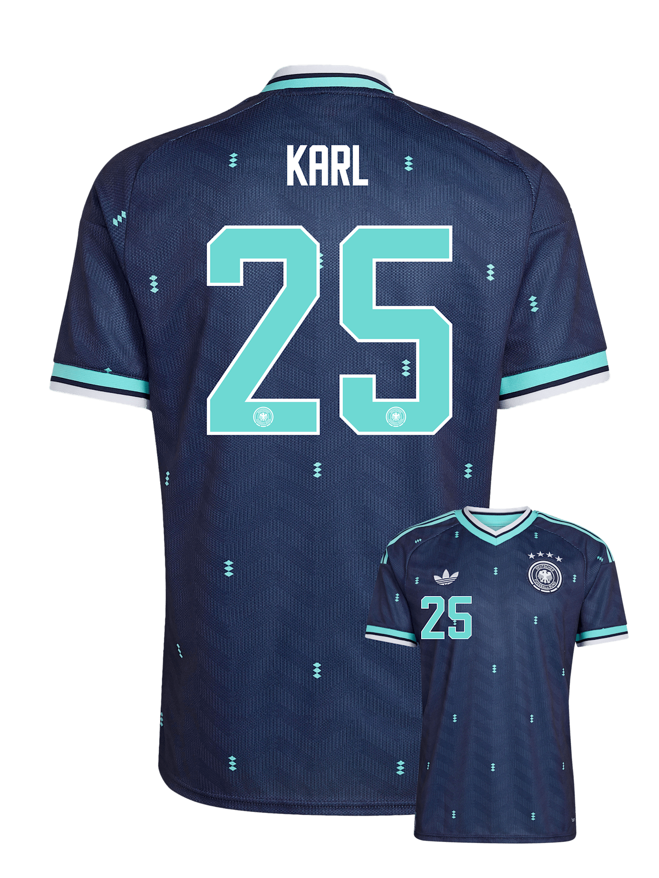 DFB Shirt Away detail 2