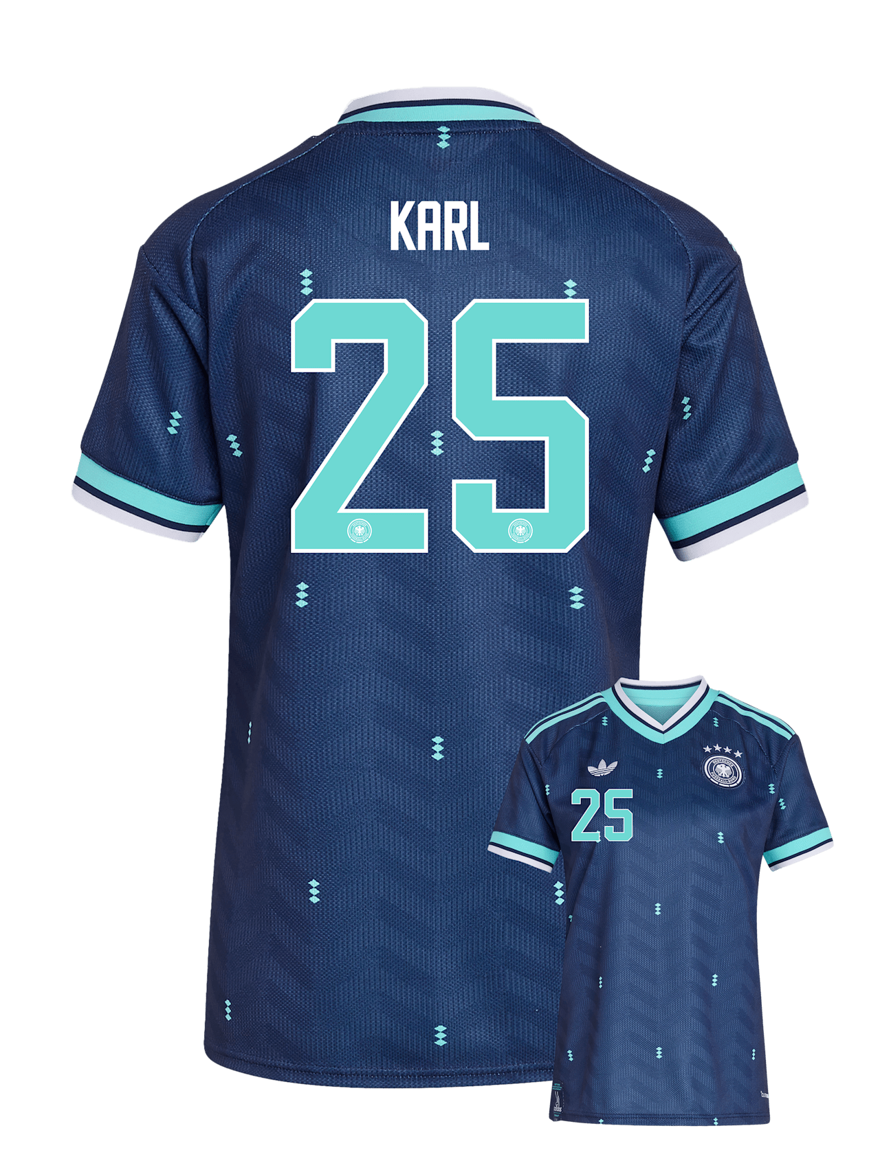 DFB Shirt Away detail 2