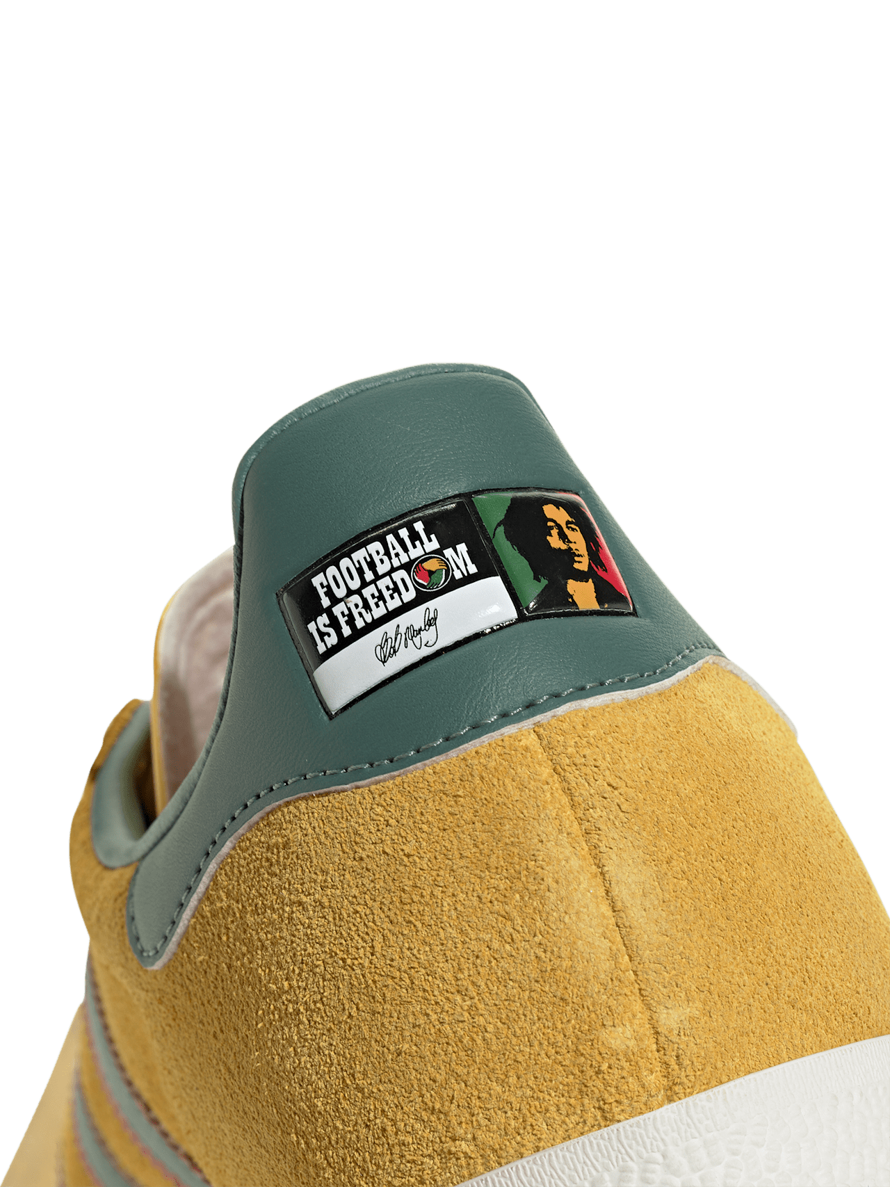 Schuhe Gazelle Bob Marley detail 6