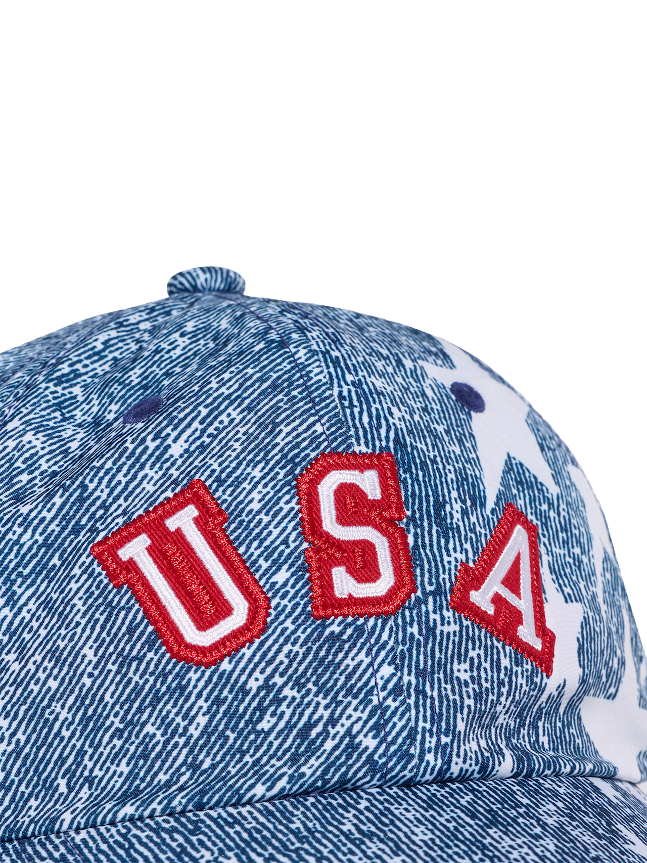 Baseball cap Denim Graphic detail 3