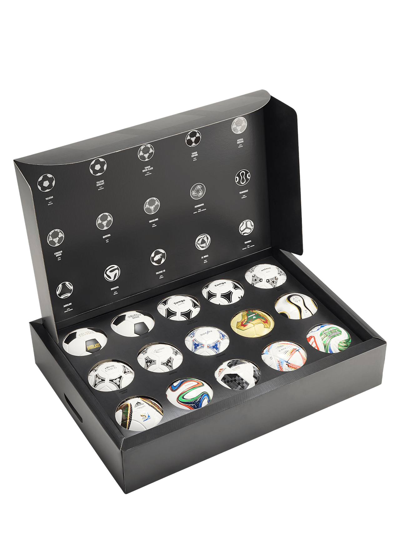 Set de balles historiques mini 1