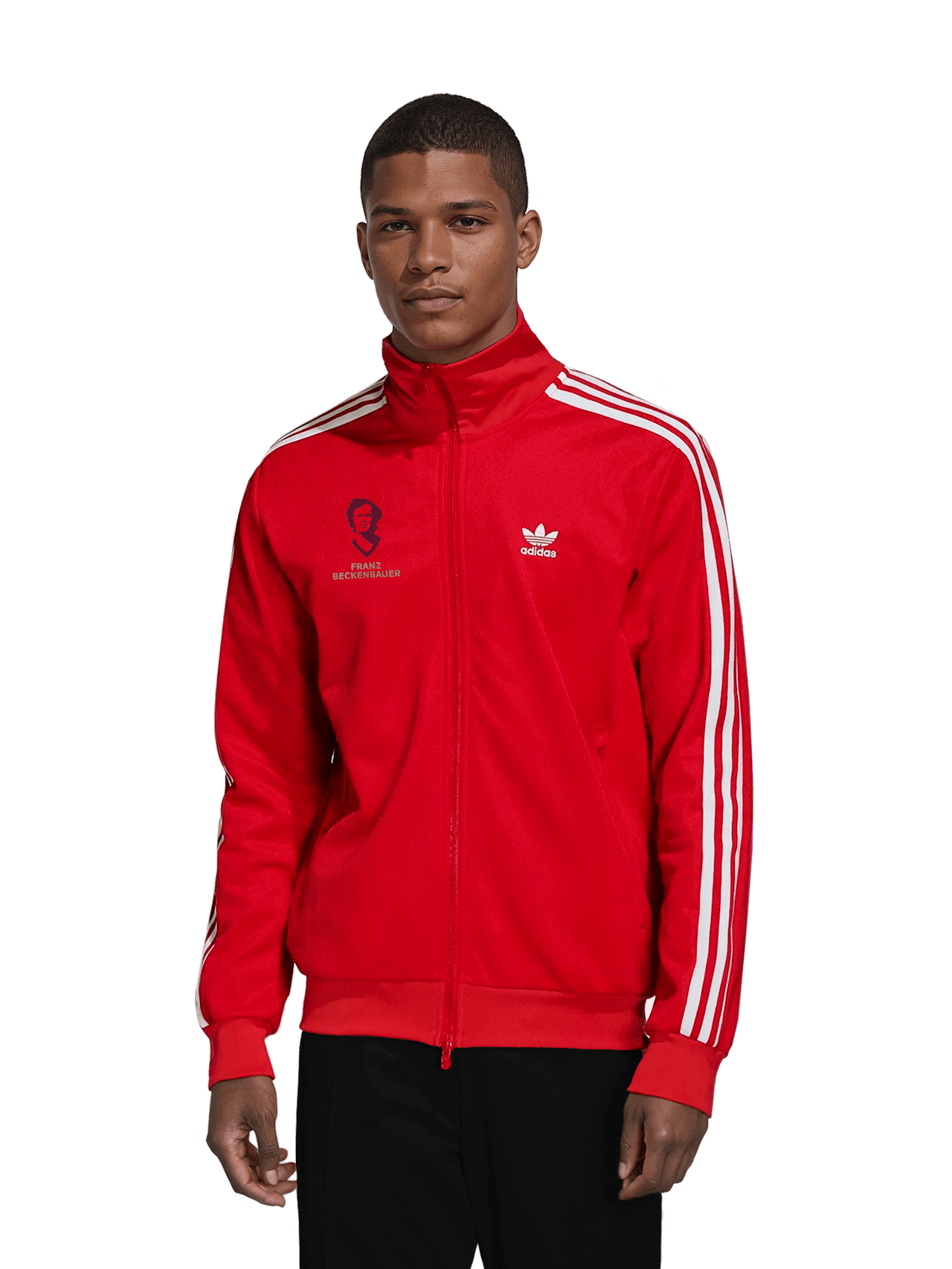 Zip-up Jacke Beckenbauer detail 1