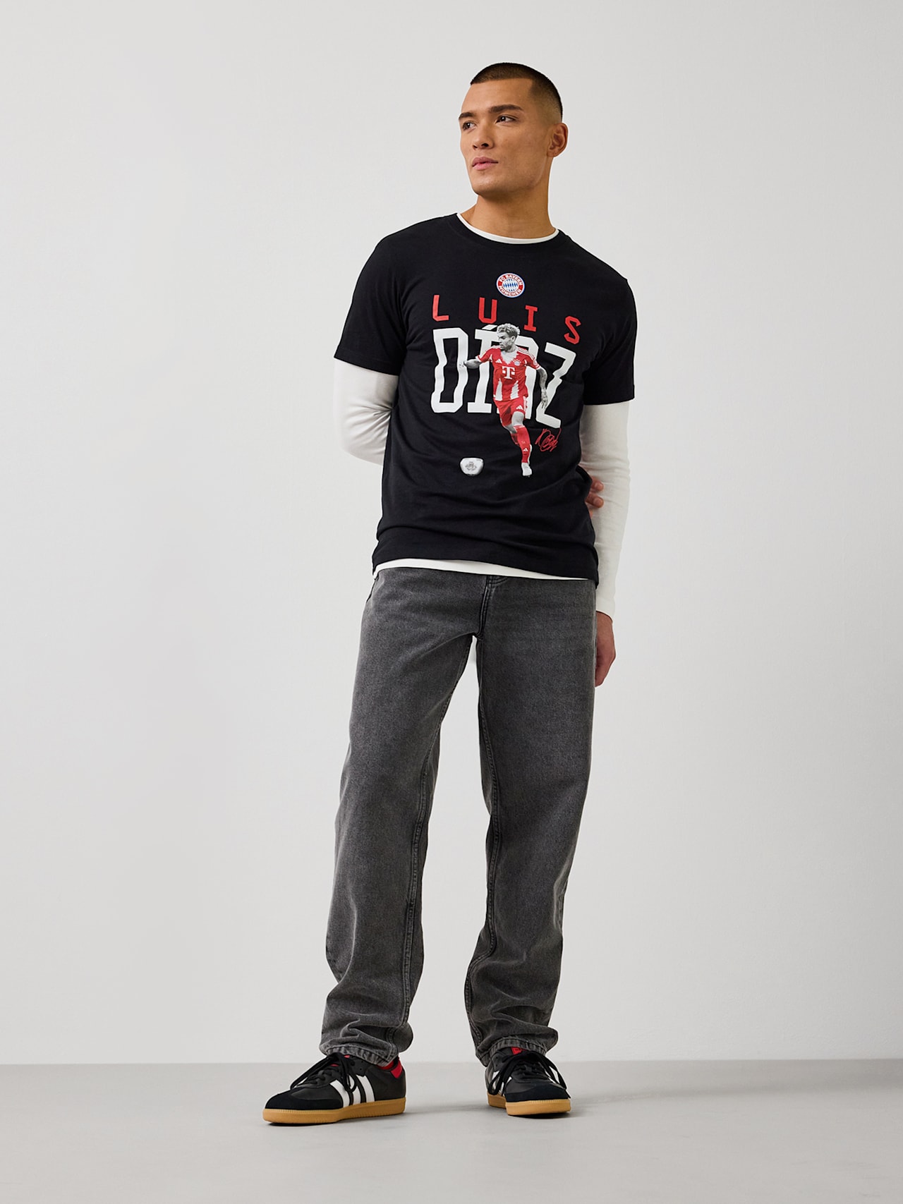 T-Shirt Luis Díaz detail 5