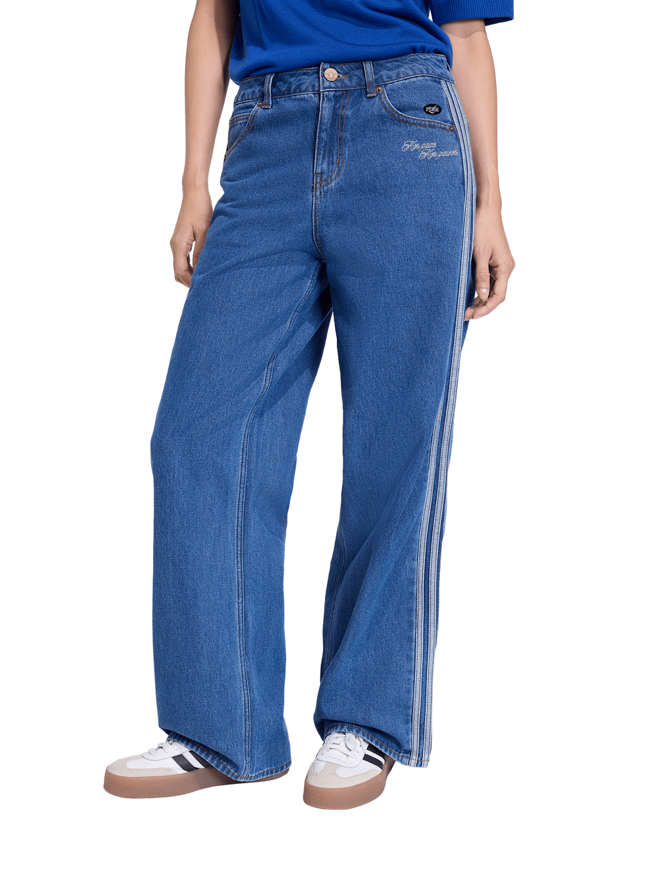 Damen Pant Denim LeGer 1