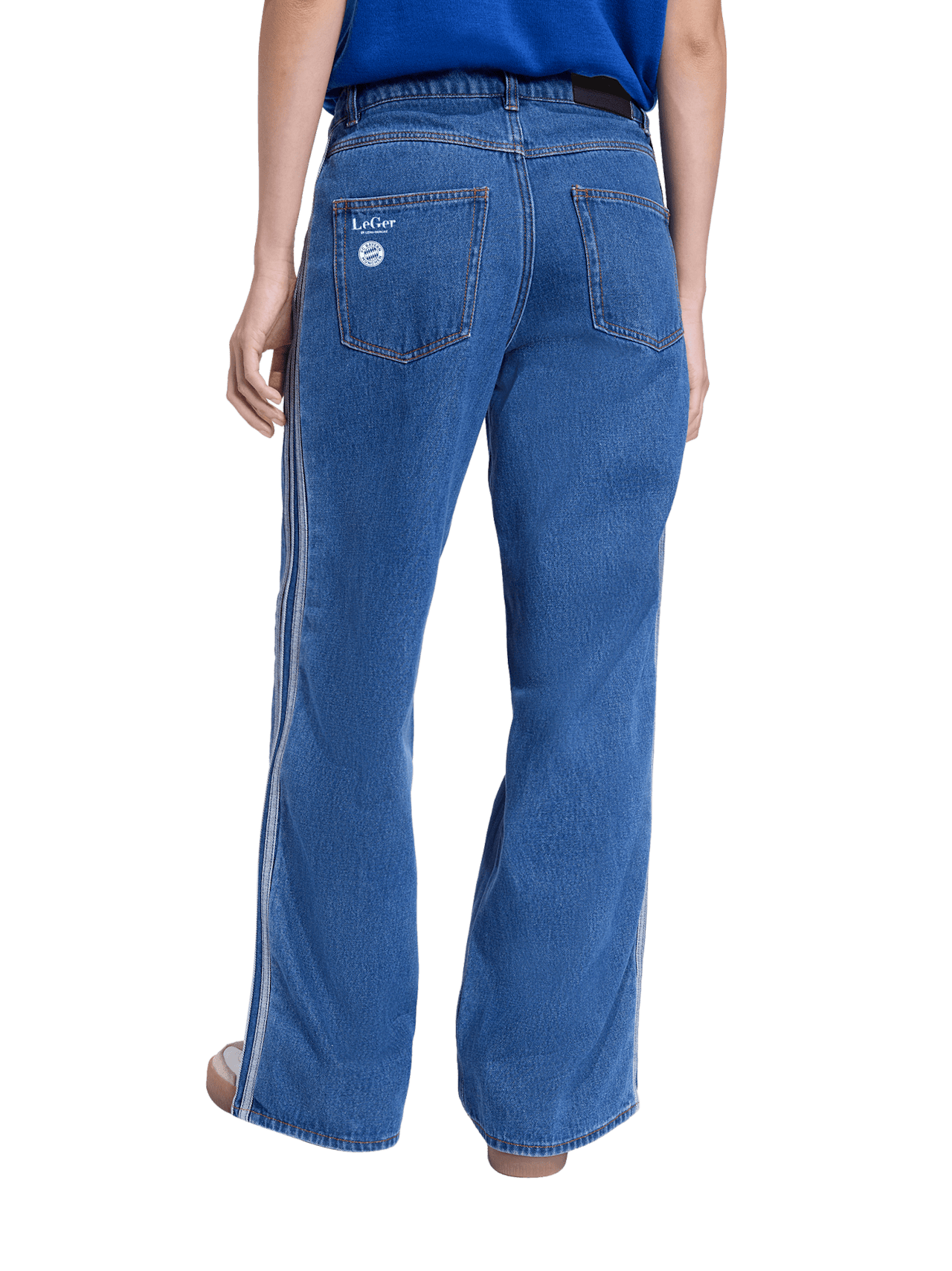 Pant Denim LeGer detail 2