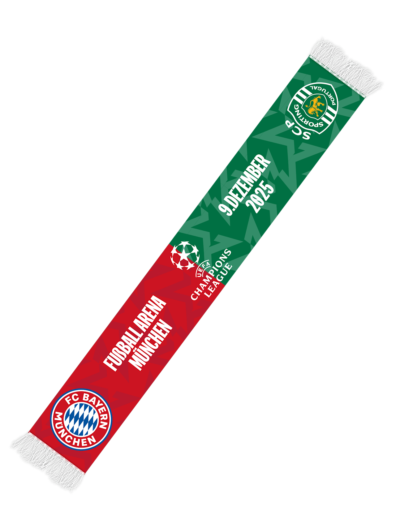 Unisex Schal UCL Gruppe 25-26 Lissabon 1