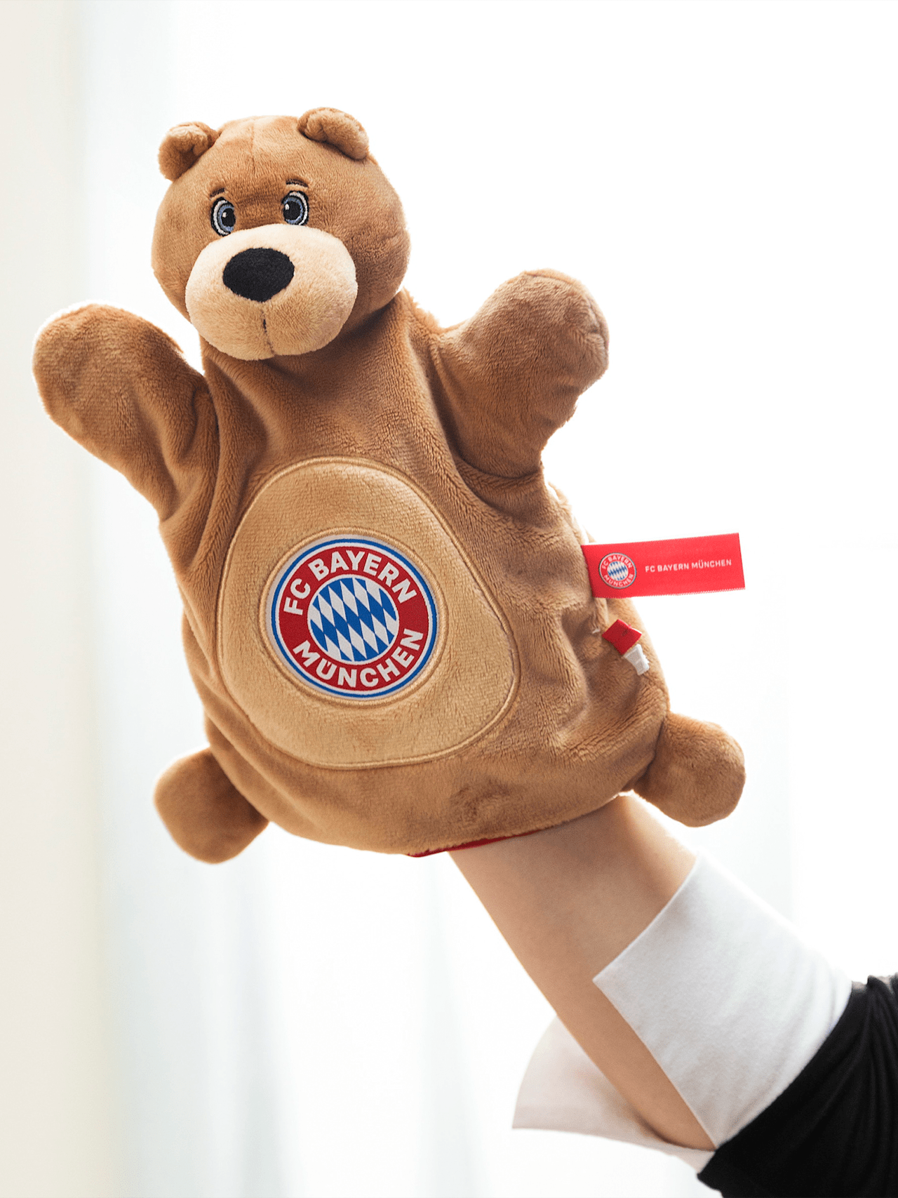 Handpuppe Schmusetuch Berni detail 4