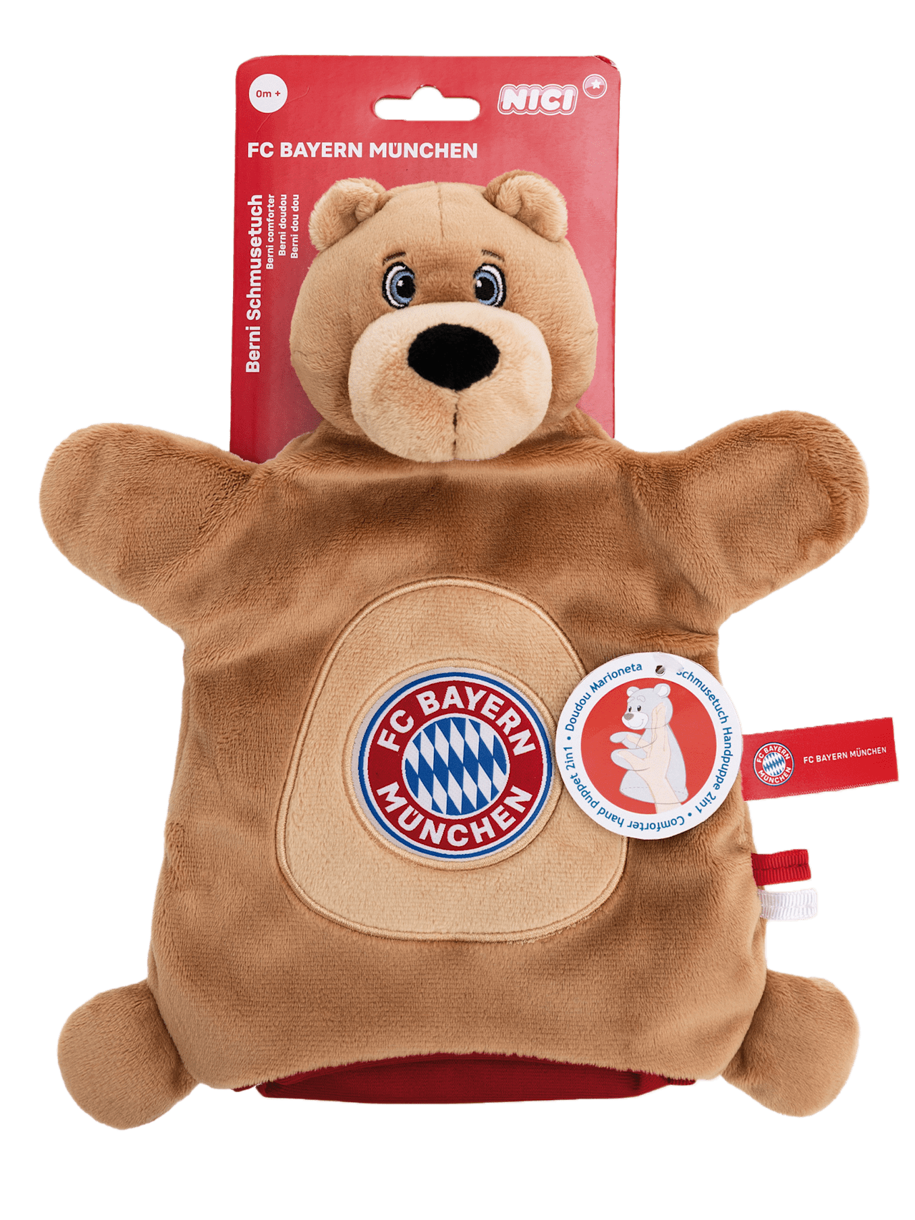 Handpuppe Schmusetuch Berni detail 6