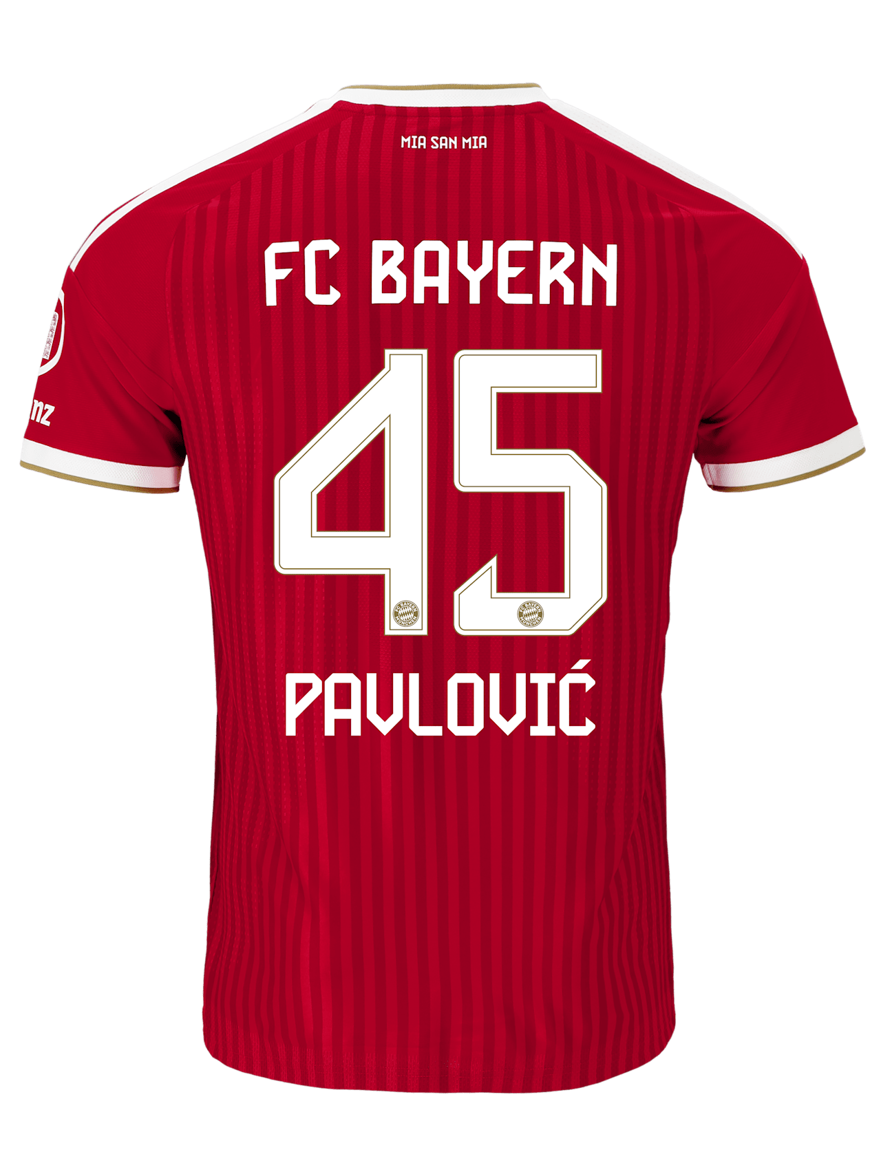 Aleksandar Pavlović Hommes Maillot Authentique Domicile 26-27 1