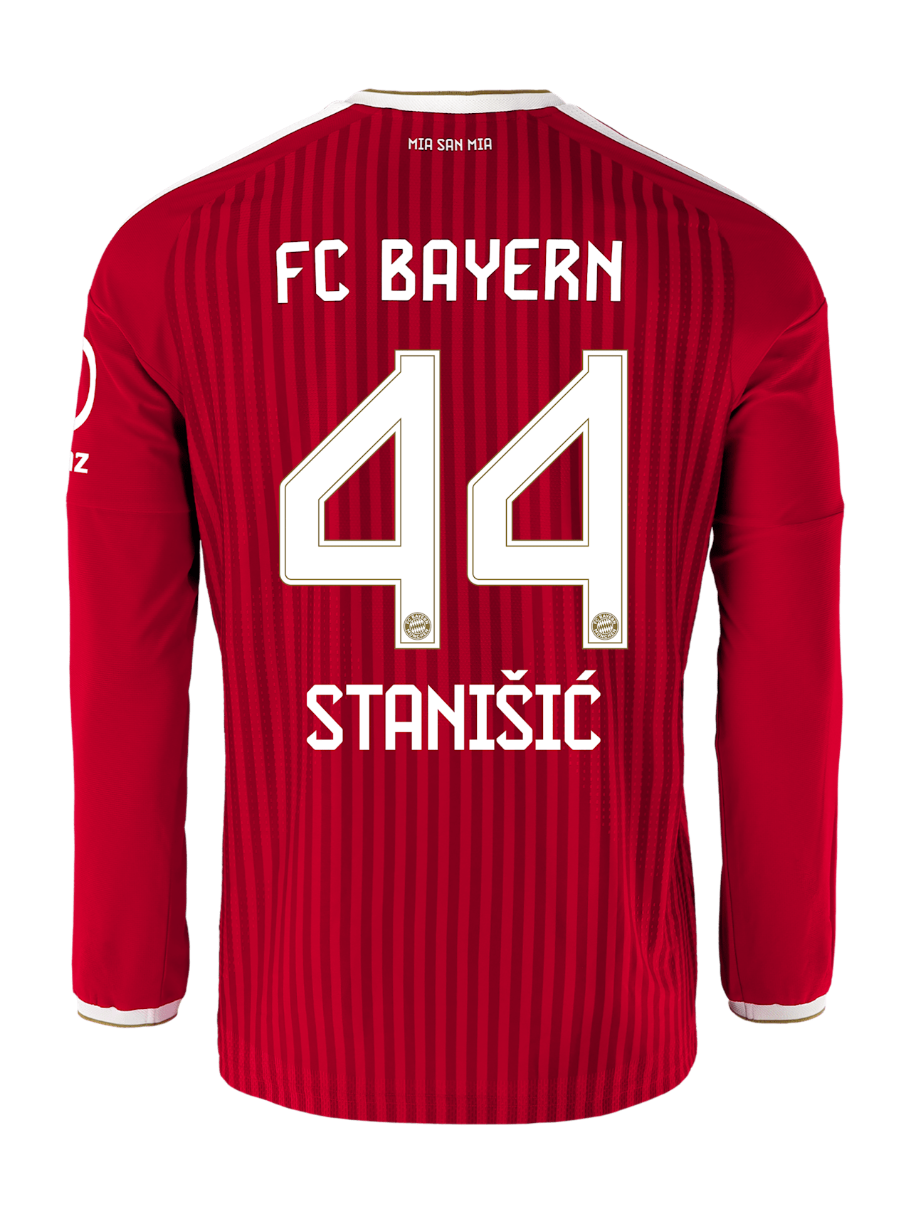 Josip Stanišić Hommes Maillot Manches Longues Authentique Domicile 26-27 1