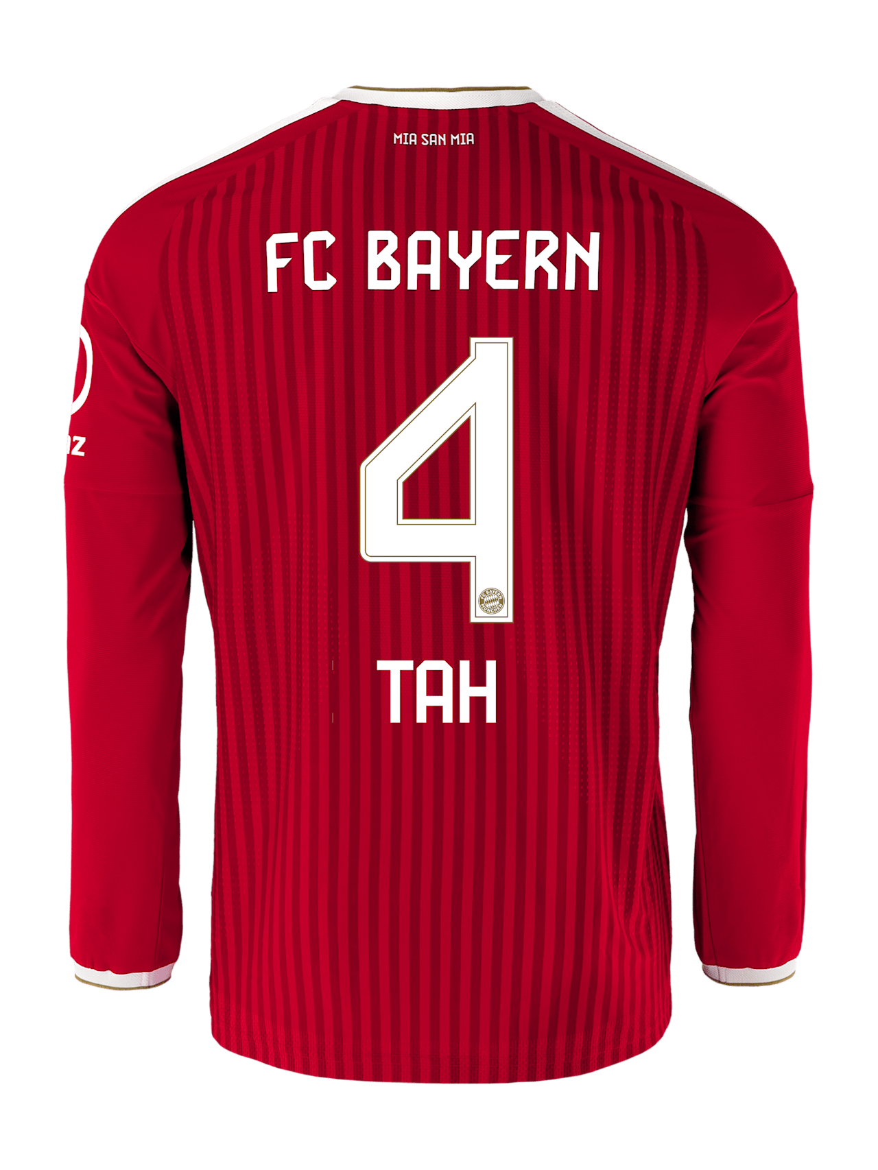 Jonathan Tah Hombres Camiseta de Manga Larga Auténtica Local 26-27 1