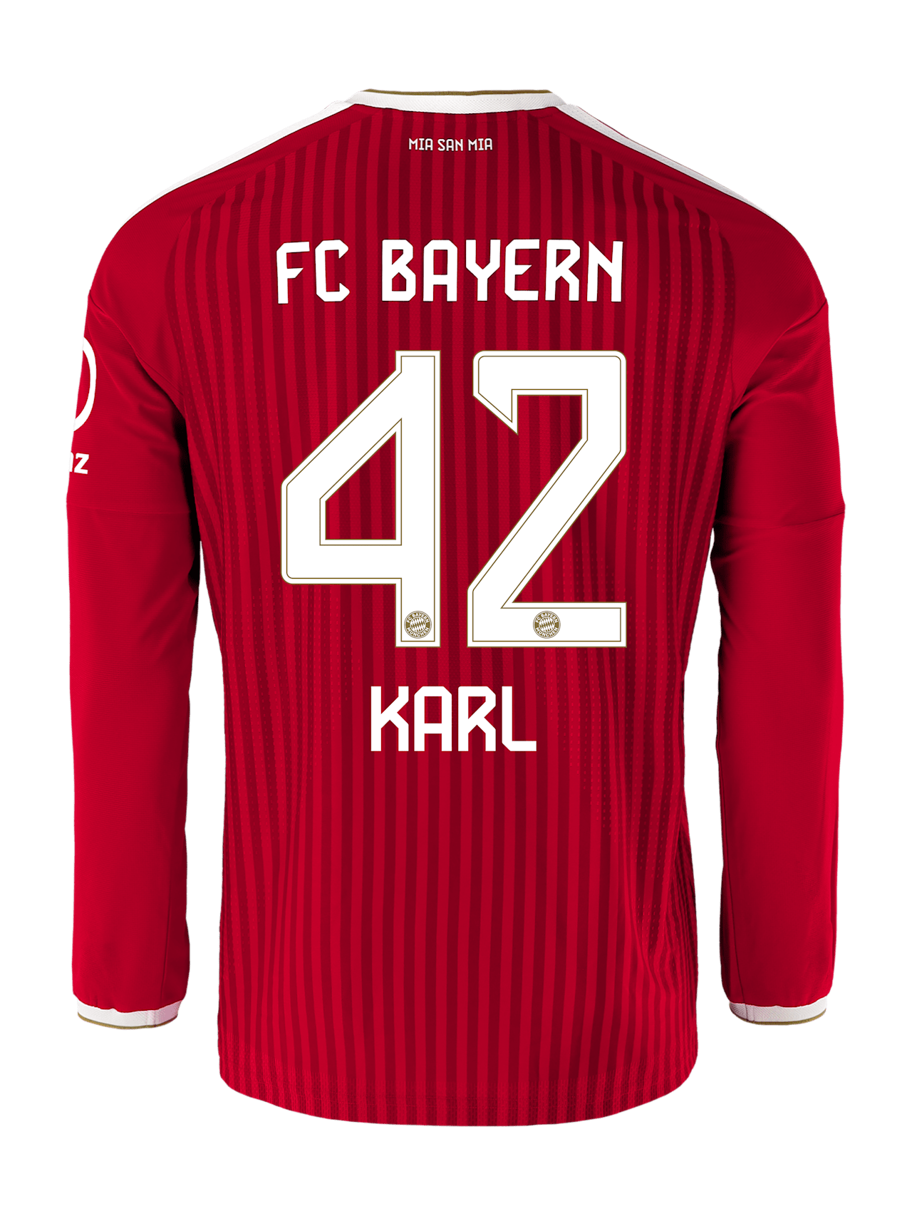 Lennart Karl Hombres Camiseta de Manga Larga Auténtica Local 26-27 1
