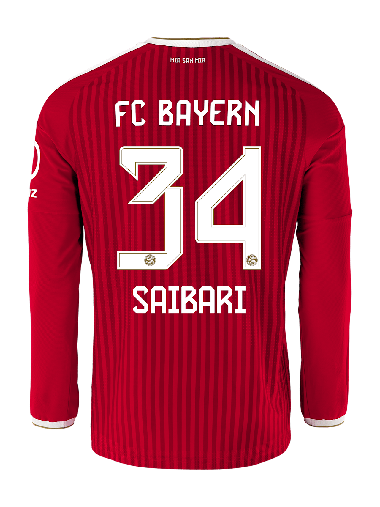 Ismael Saibari Men Authentic Long-Sleeved Jersey Home  26-27 1