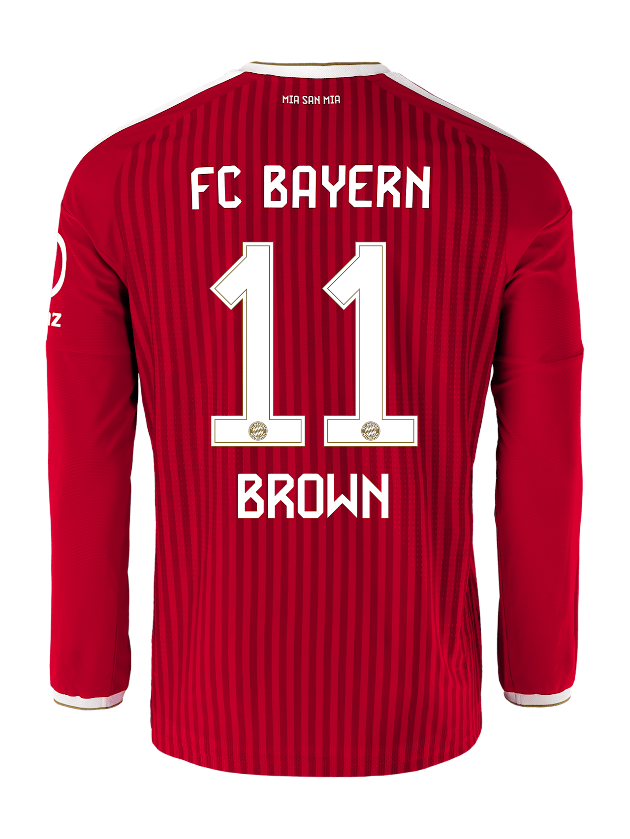 Nathaniel Brown Herren Authentic Langarm Trikot Home 26-27 1